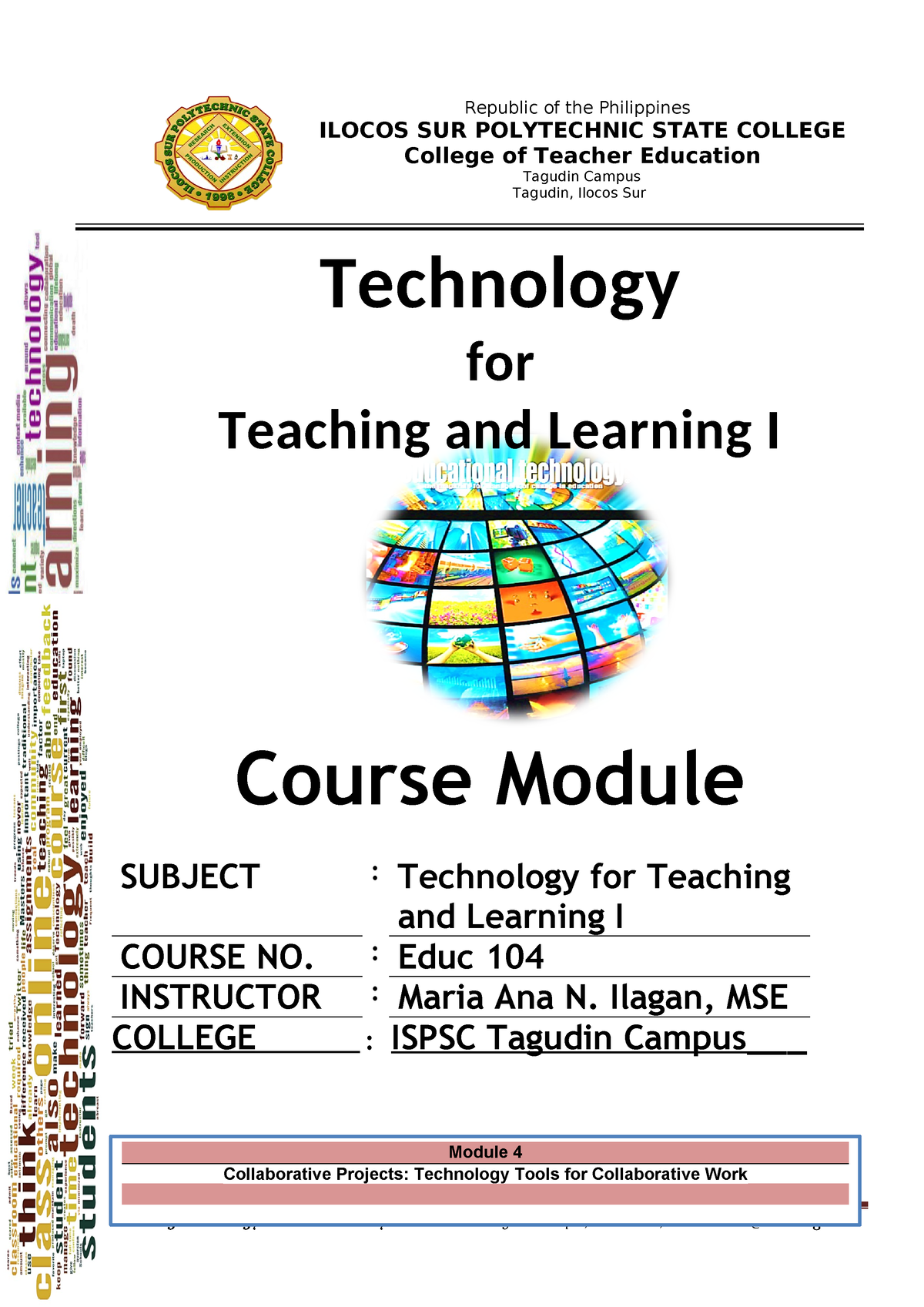 491235714 Final Module Teaching Technology in the Elementary Grades ...