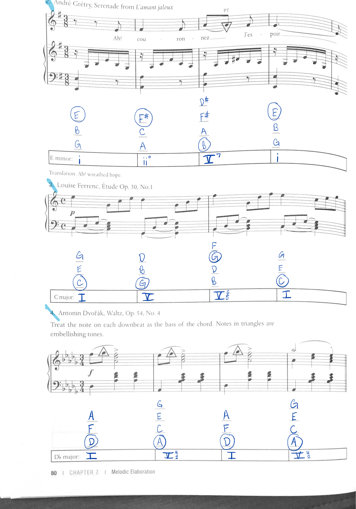 musical structures hw 17 - André Gretry, Serenade from jaloux PT poir ...