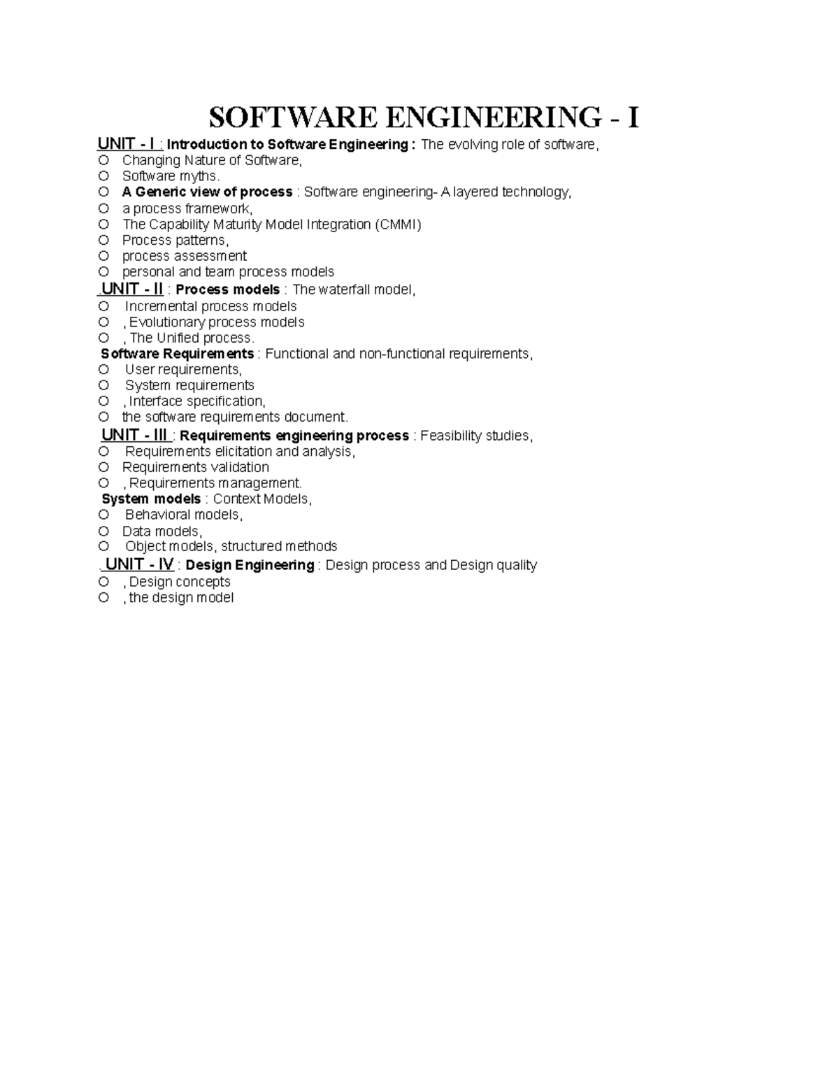 Software engeneering in the society of the elits - SOFTWARE ENGINEERING ...