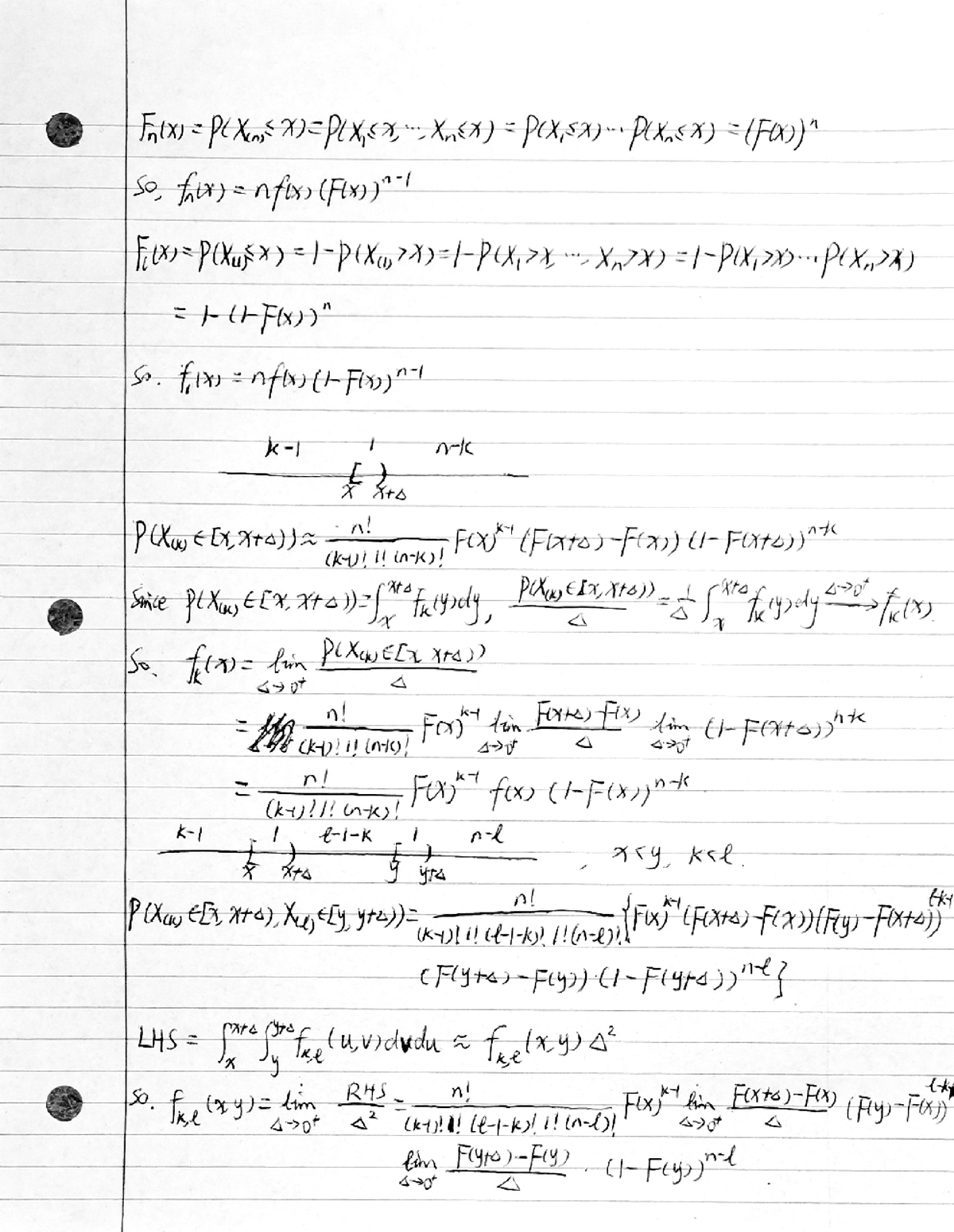 Lecture 20 Notes - Statistical Sciences 3657A/B - Studocu