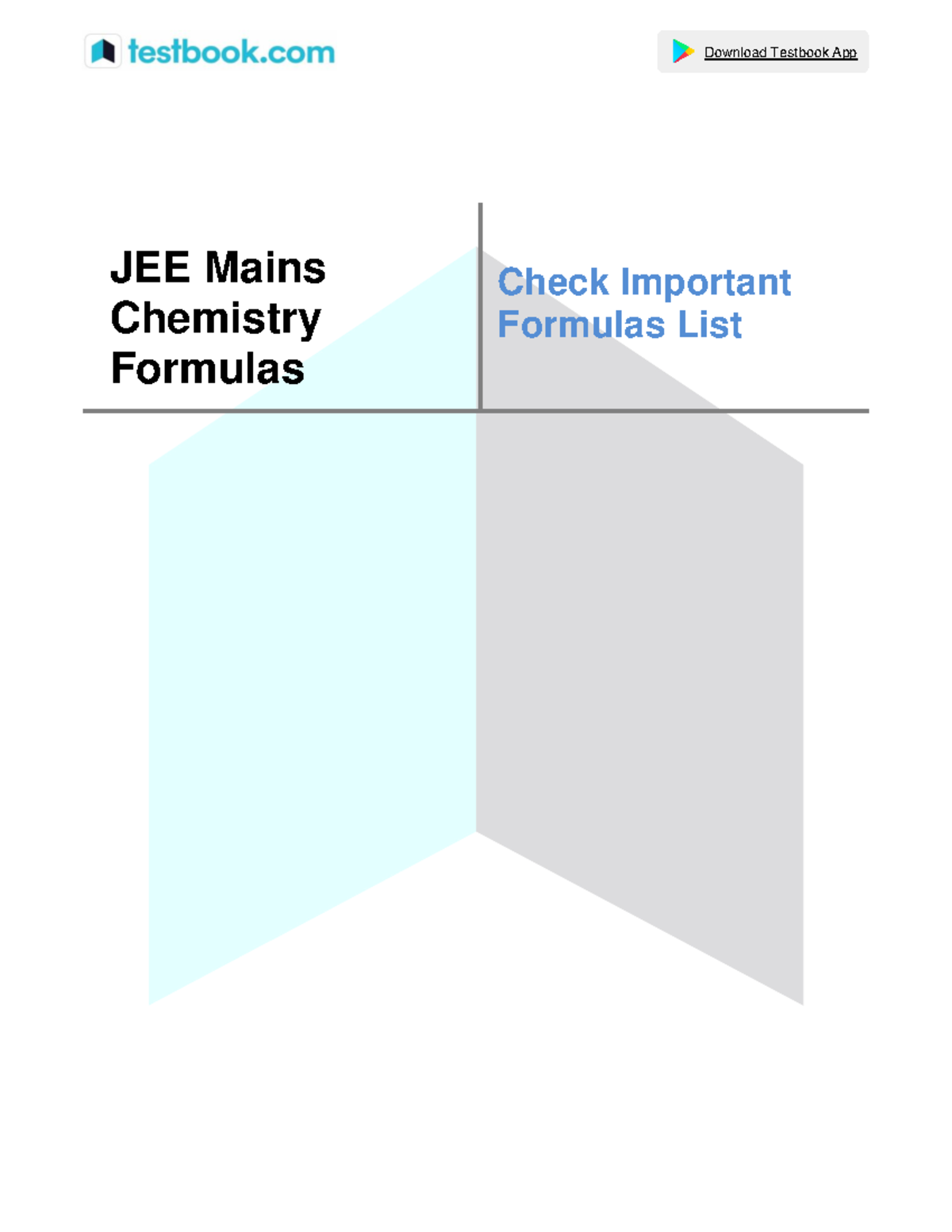 Jee mains chemistry formulas list pdf 1008973 a - JEE Mains Chemistry ...