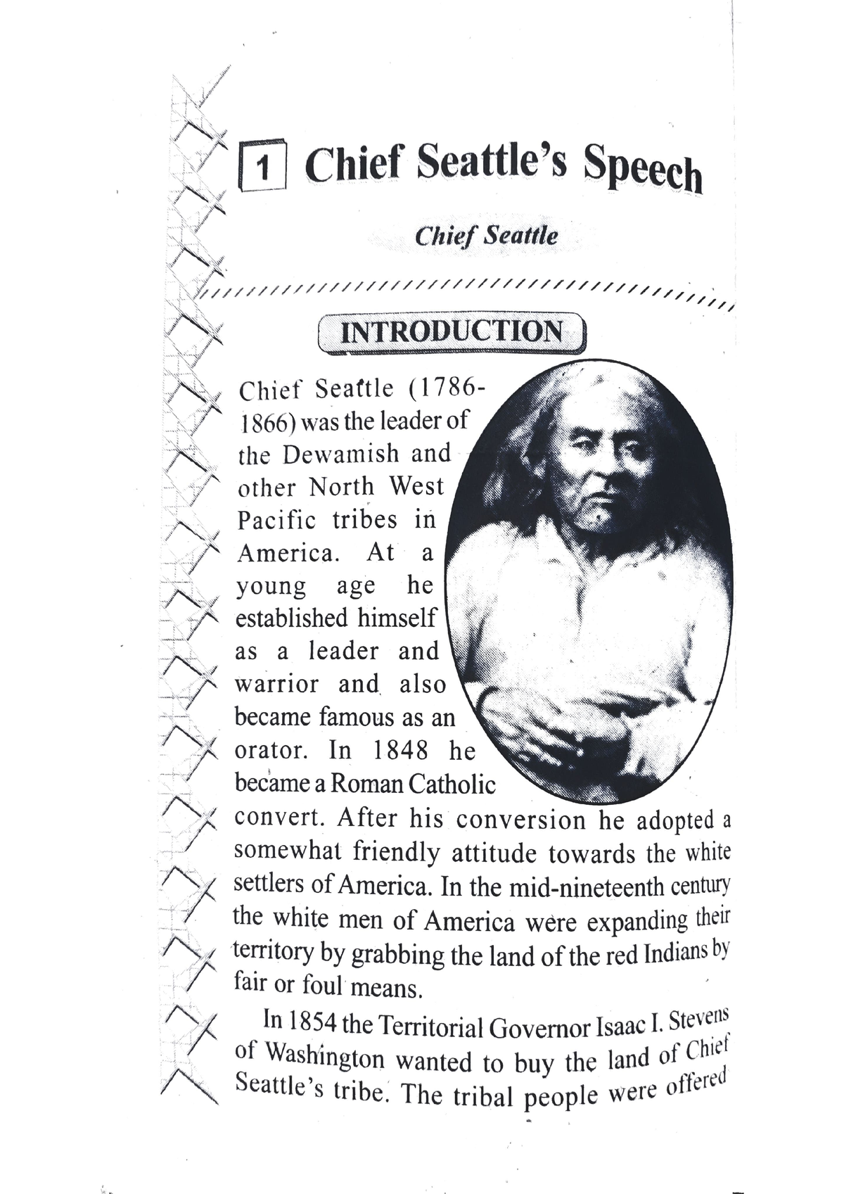 💣 Chief seattles 1854 speech on the environment. Chief Seattle. 20221012
