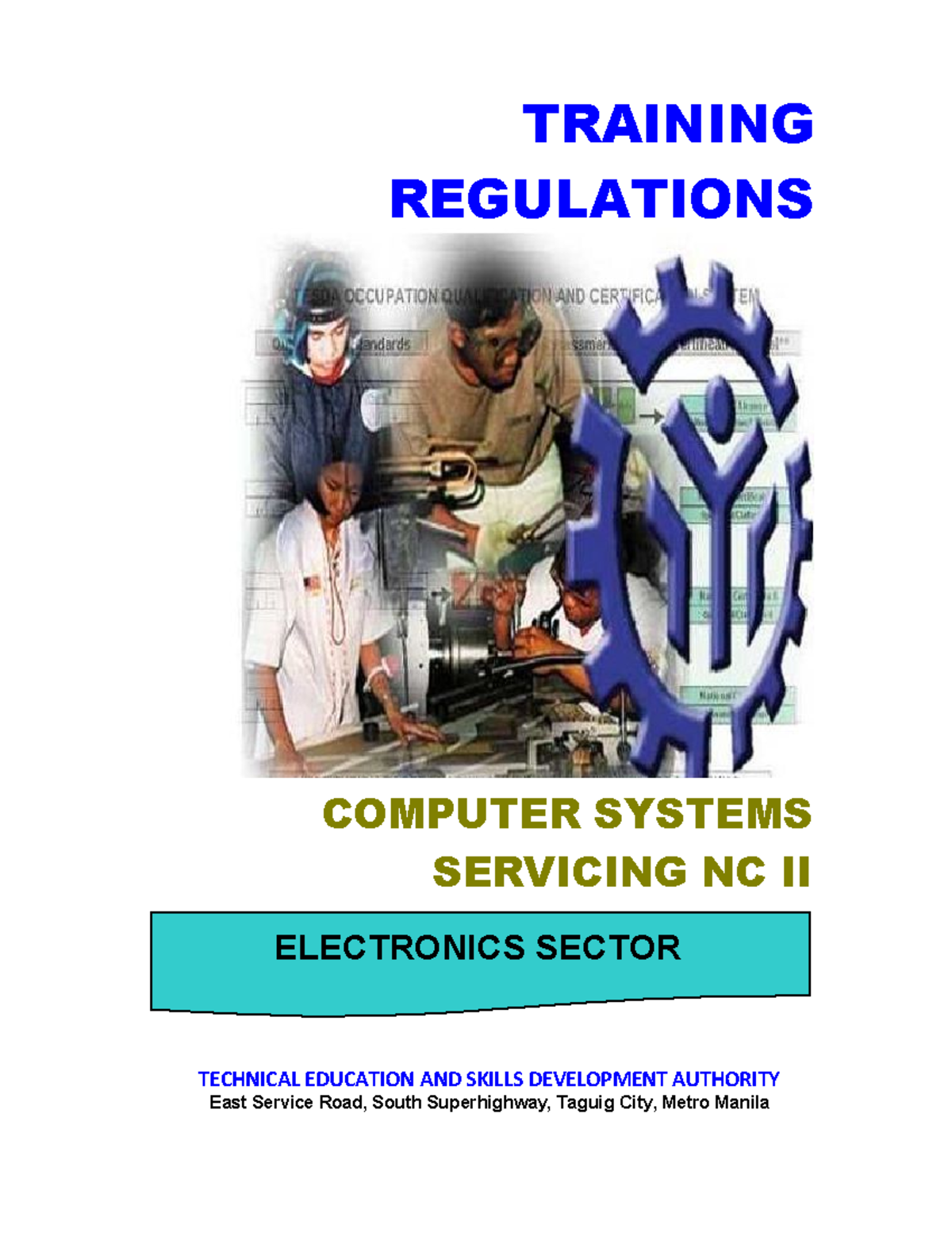 tesda-training-regulation-css-computer-systems-servicing-nc-ii