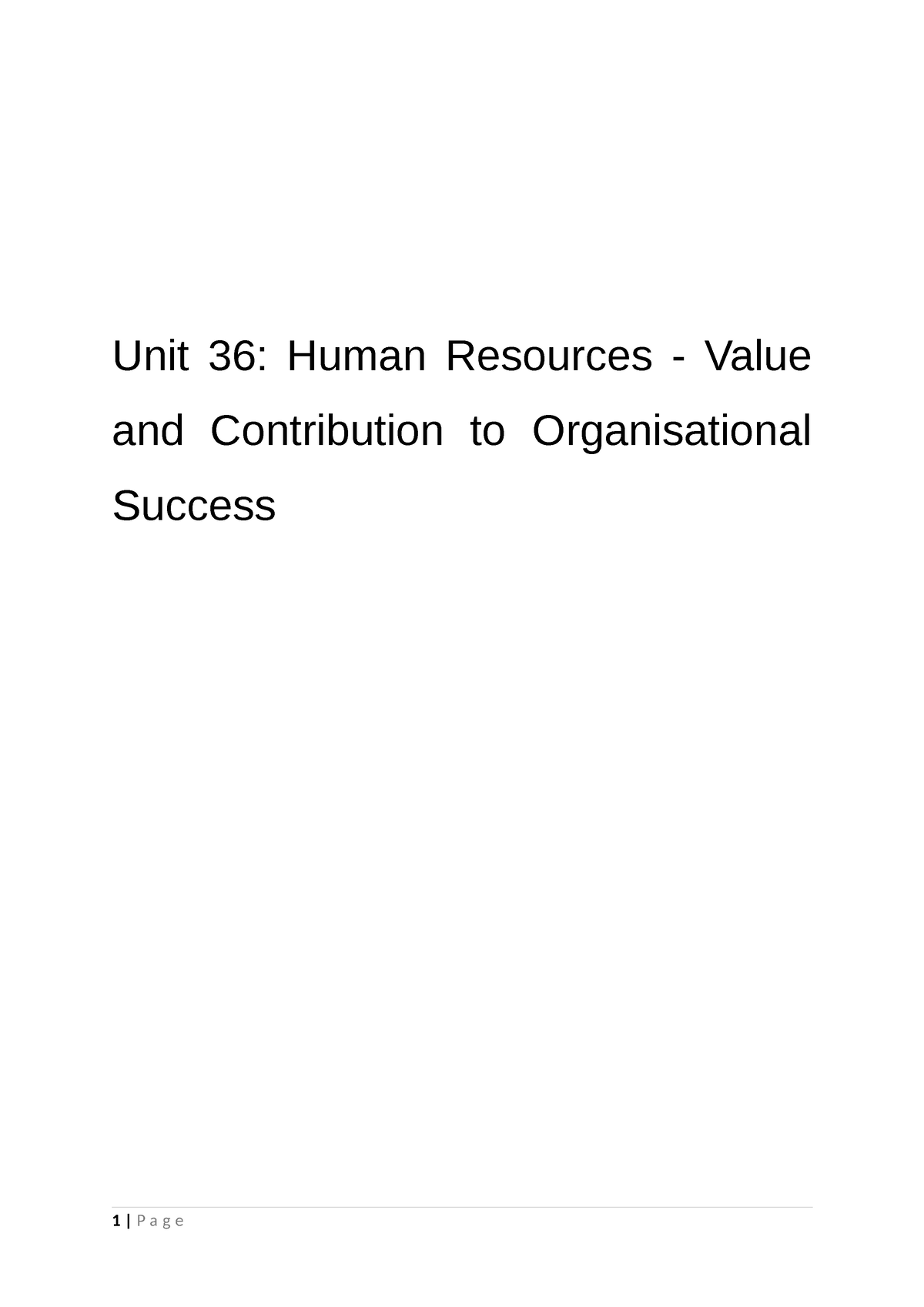 unit-36-human-resources-value-and-contribution-to-organisational