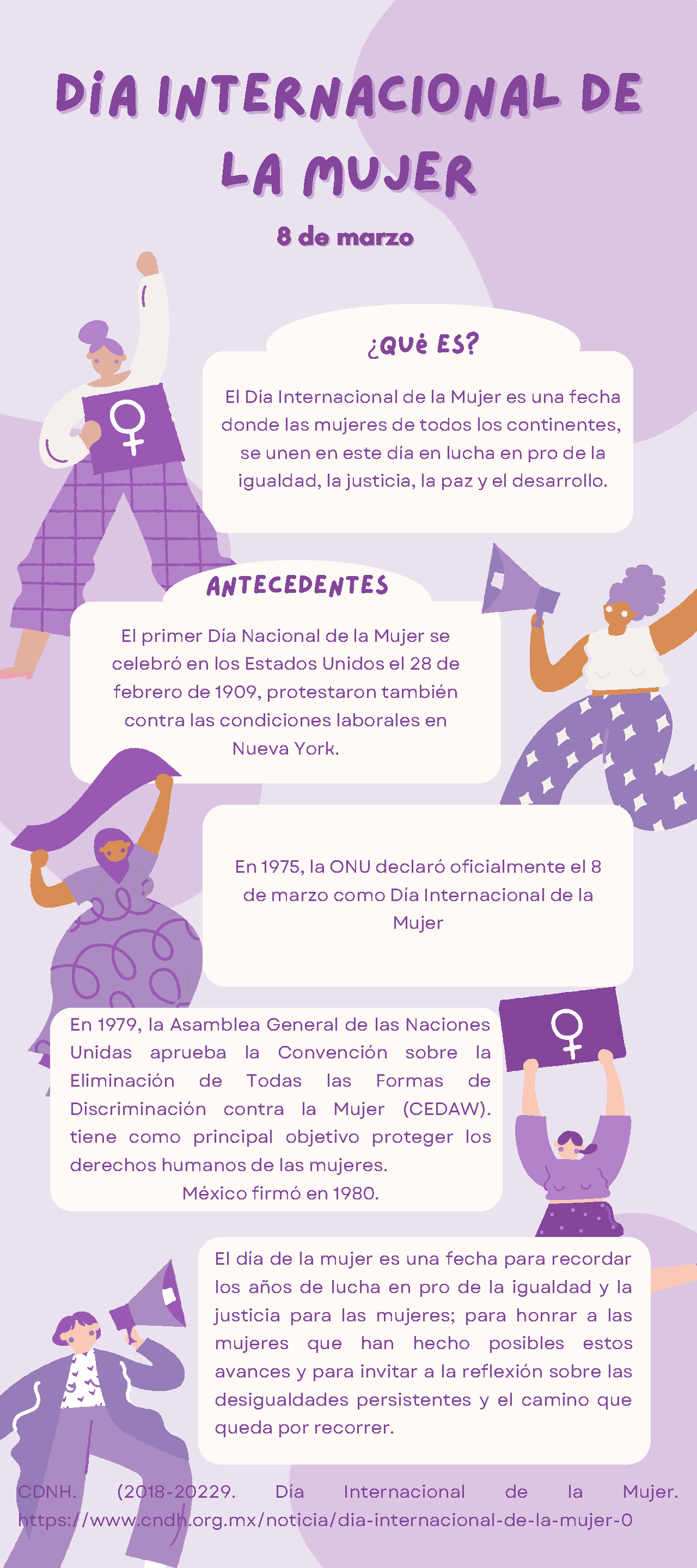 Infografía Sobre El Día Internacional De La Mujer Día Internacional Dedía Internacional De La 