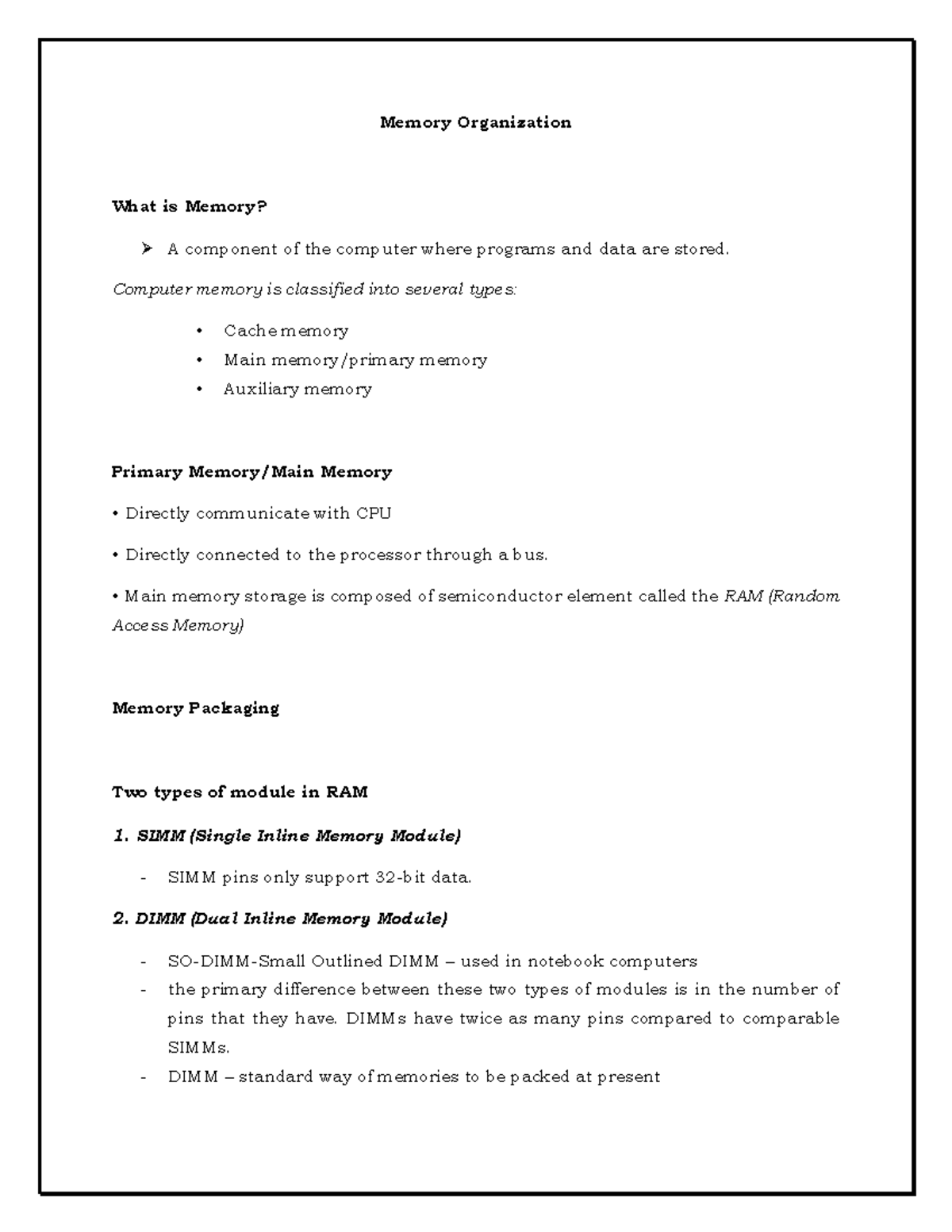 memory-organization-memory-organization-what-is-memory-a-component