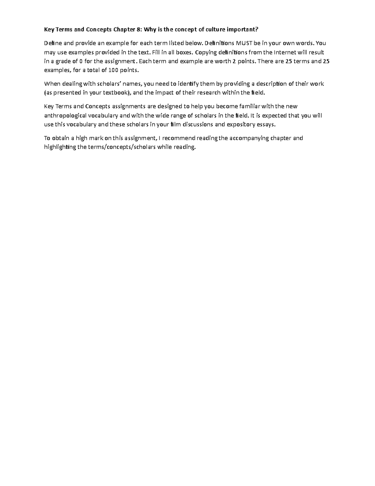 Key Terms and Concepts Chapter 8 Accessible - Key Terms and Concepts ...