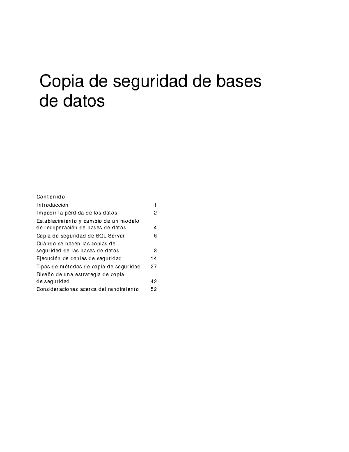 Copia De Seguridad De BD - Copia De Seguridad De Bases De Datos Con T E ...