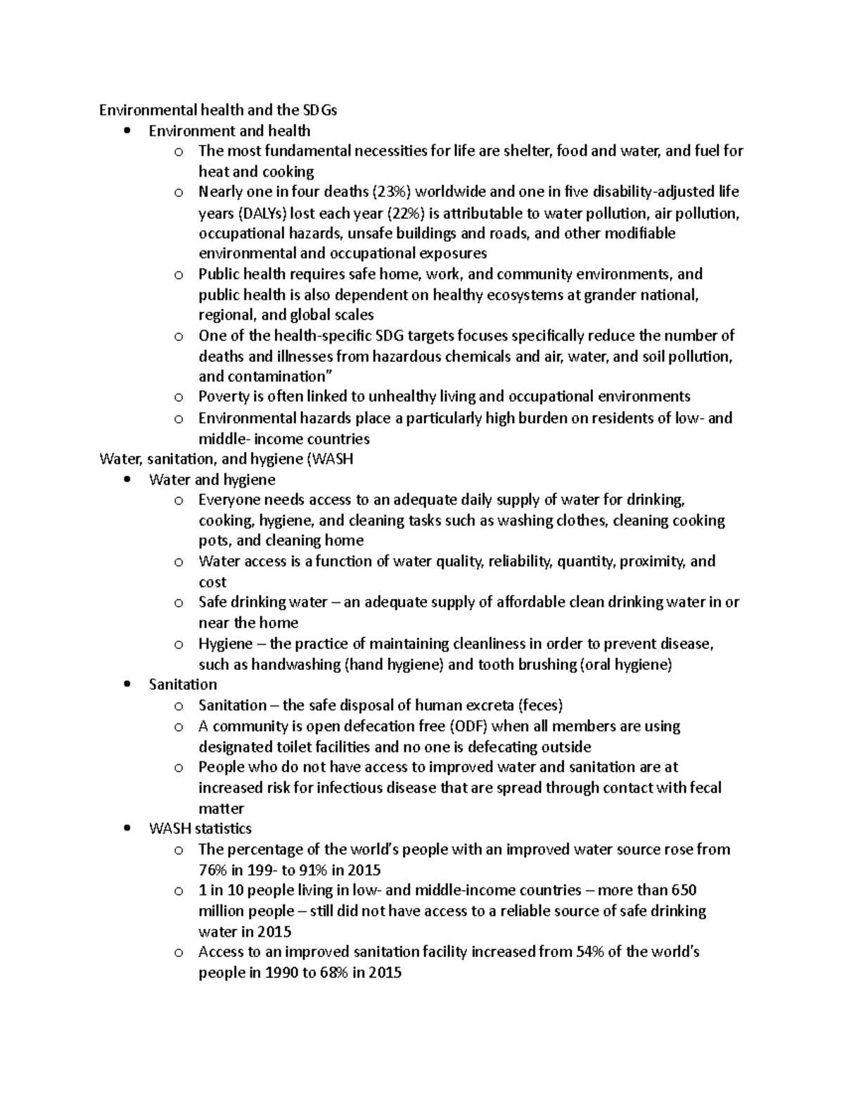 Ch 4 - Environmental Determinants Of Health - Environmental Health And ...