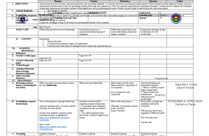 Q2 - science dll - GRADE EIGHT DAILY LESSON LOG Teacher MARGIE S. DANA ...