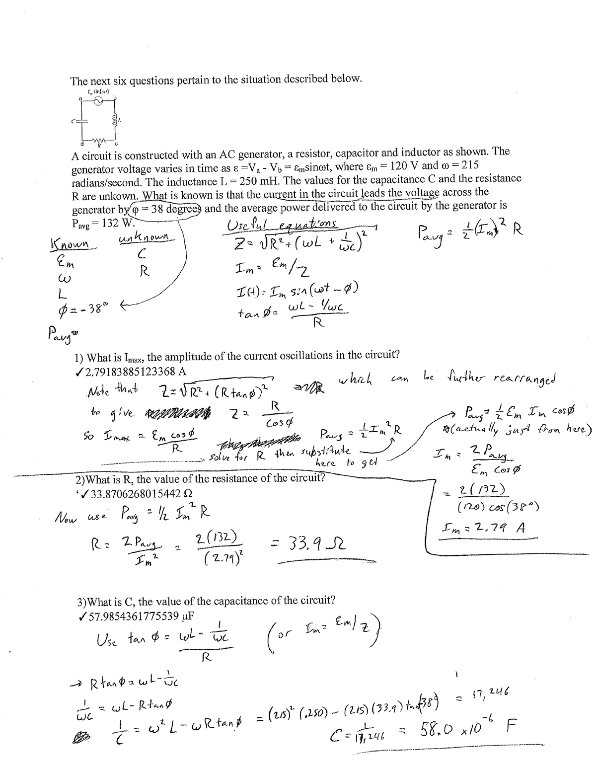 Resonance - Homework - PHYS 222 - Studocu