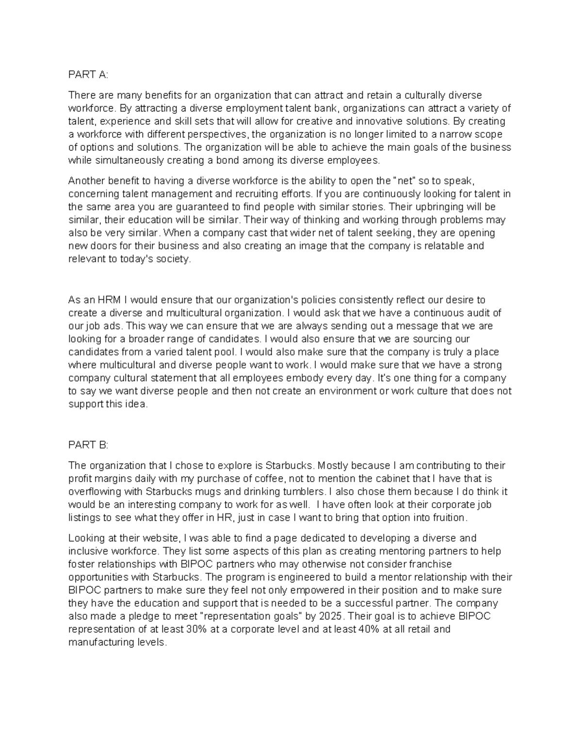 300 week 2 - Discussion board post for week 2 - PART A: There are many ...