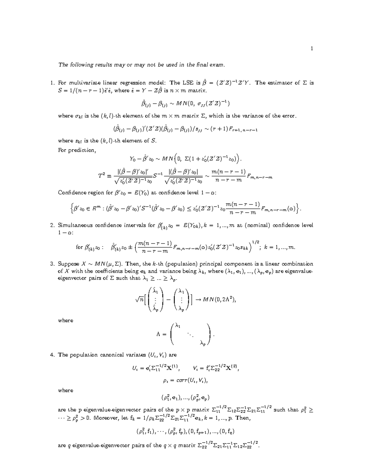 347finalformula Kani Chen The Following Results May Or May Not Be Used In Studocu