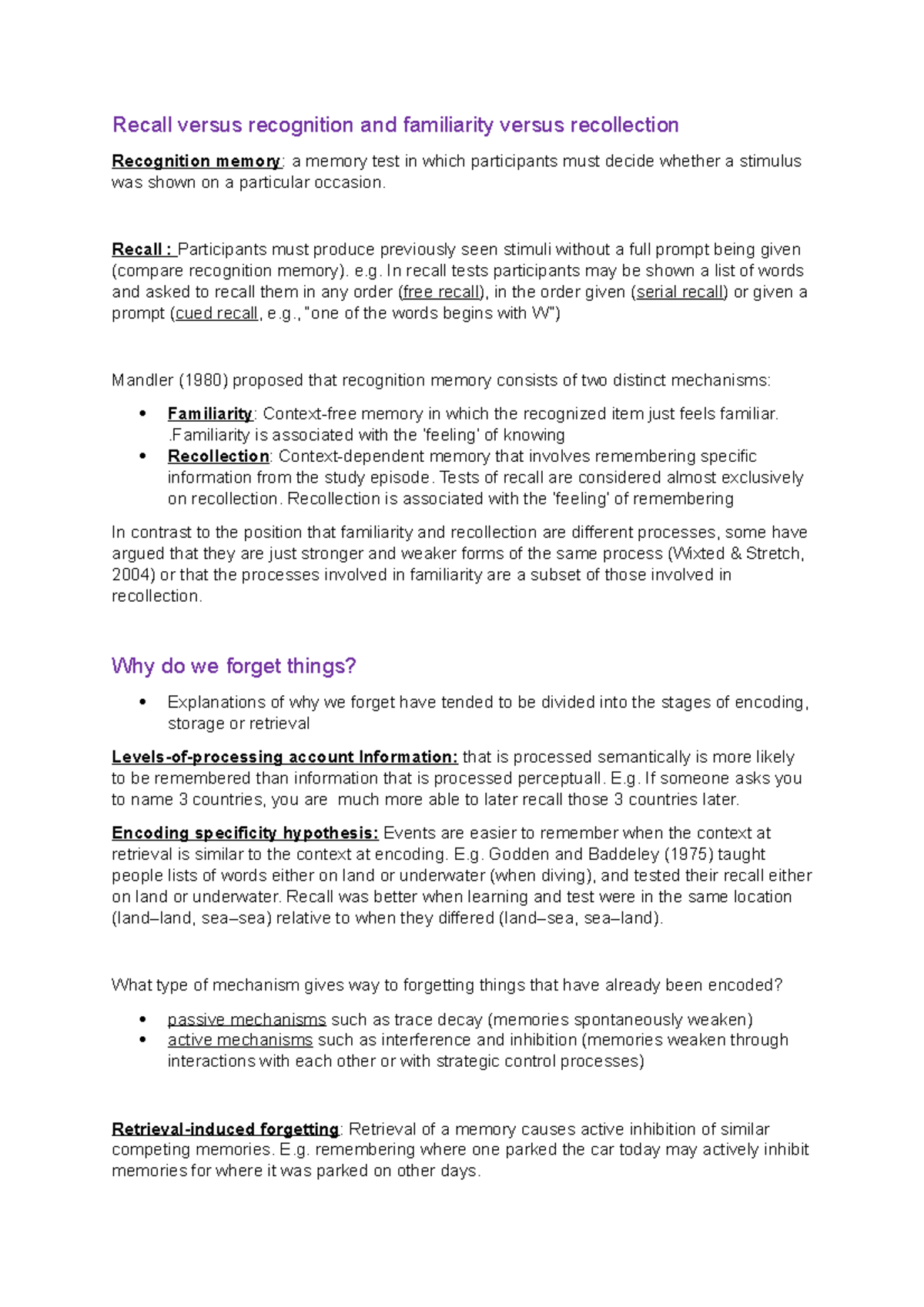 theories-of-remembering-recall-versus-recognition-and-familiarity