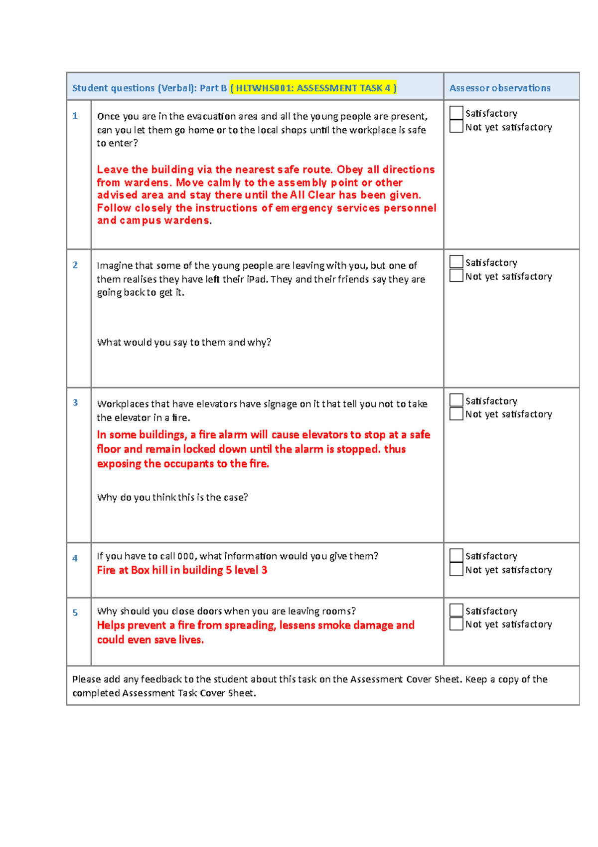 AT4 student portion - thank you - Student questions (Verbal): Part B ...