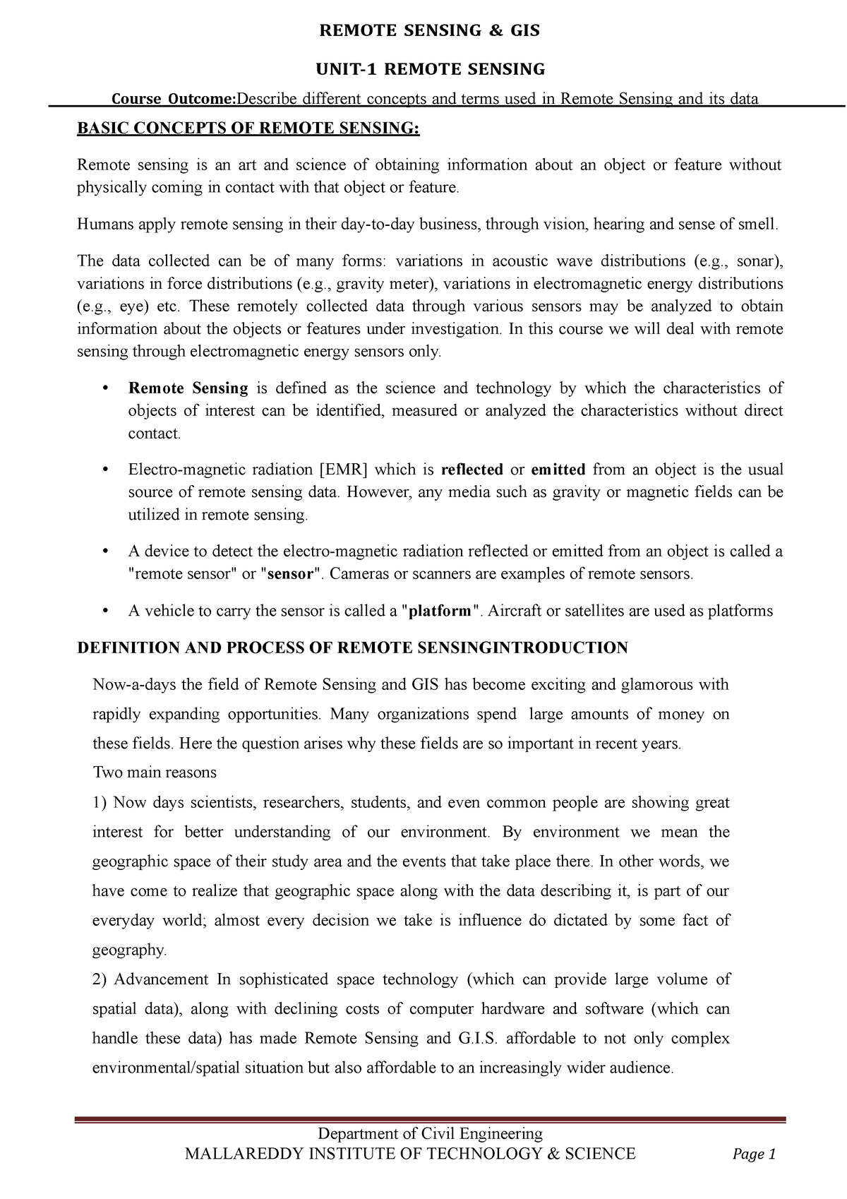 1.11 graded assignment field study remote sensing 1