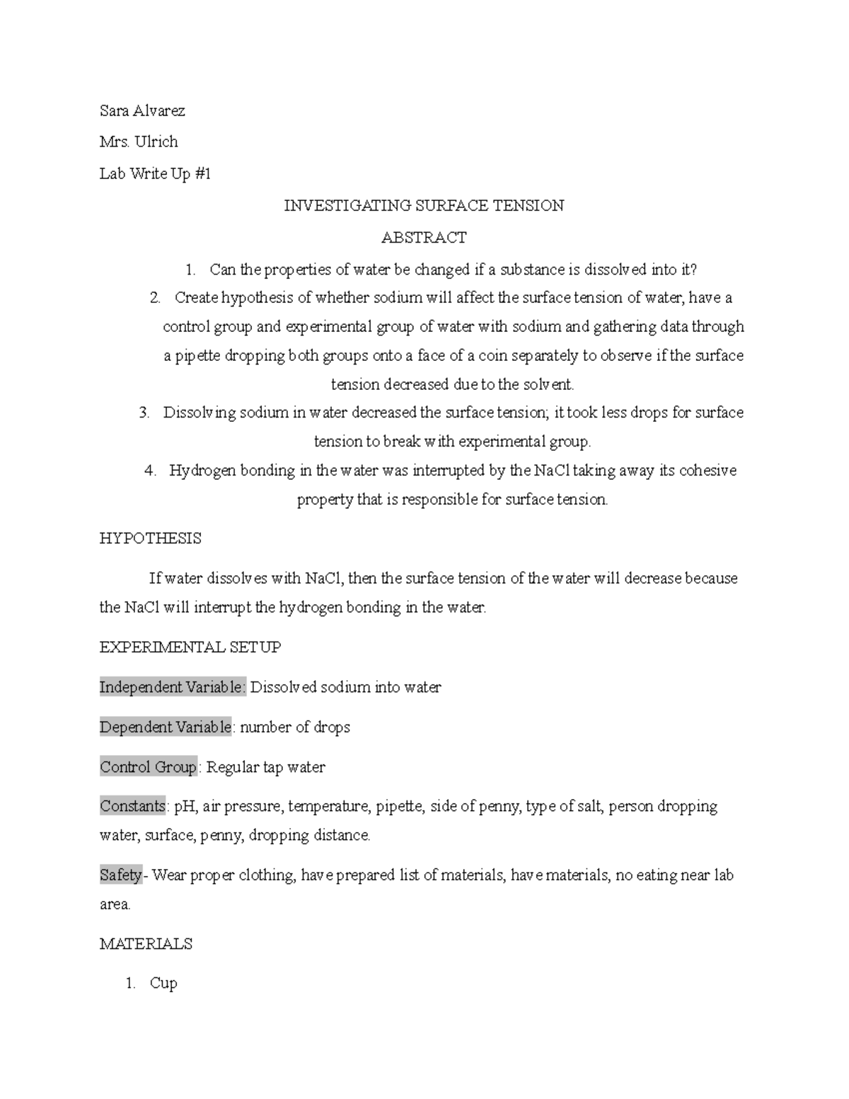 Lab Writeup #1 - dwfdas - Sara Alvarez Mrs. Ulrich Lab Write Up ...