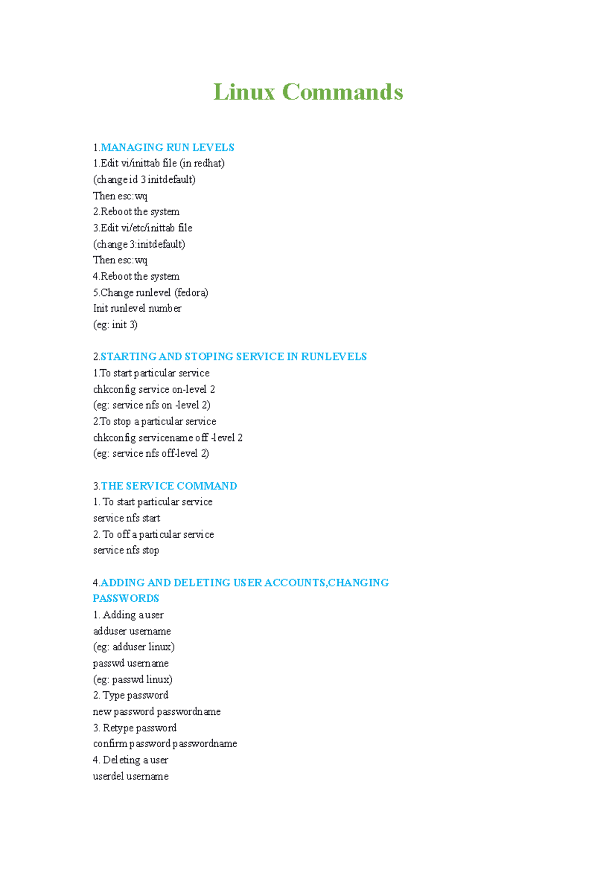 linux-commands-managing-run-levels-1-vi-inittab-file-in-redhat