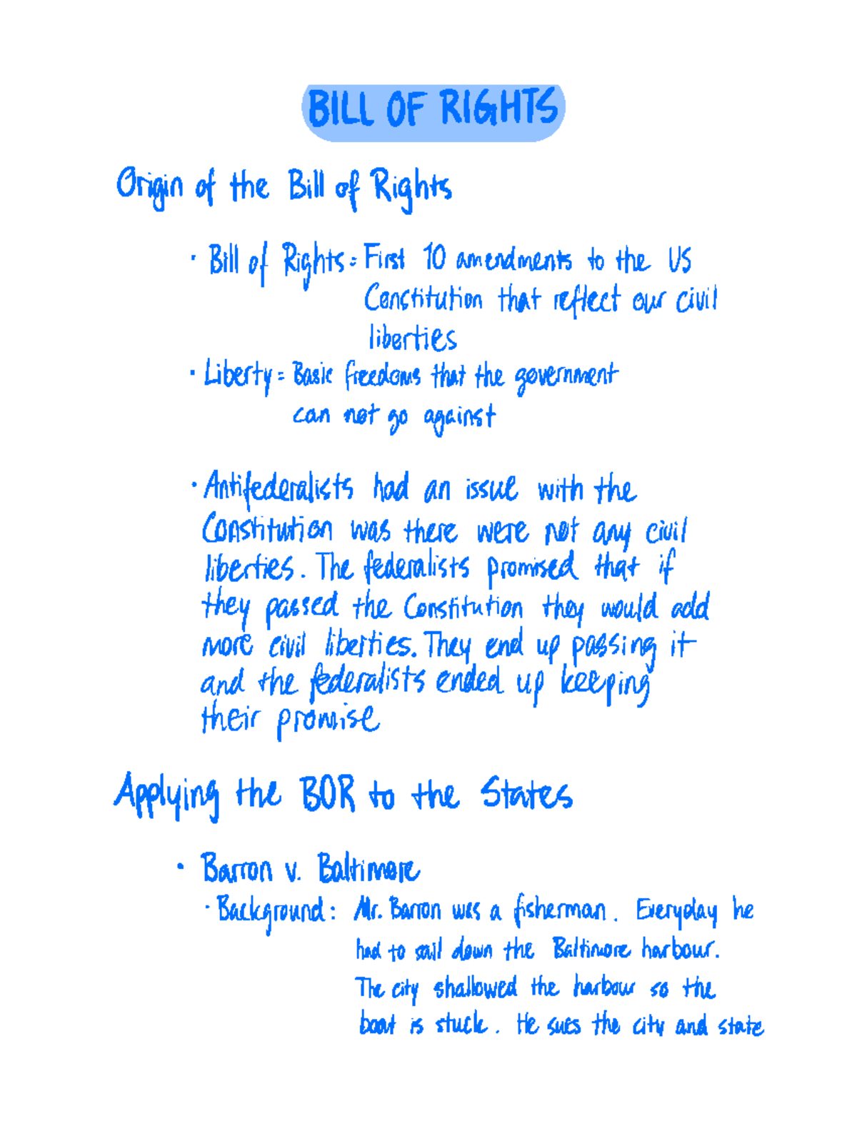 assignment 2 the bill of rights