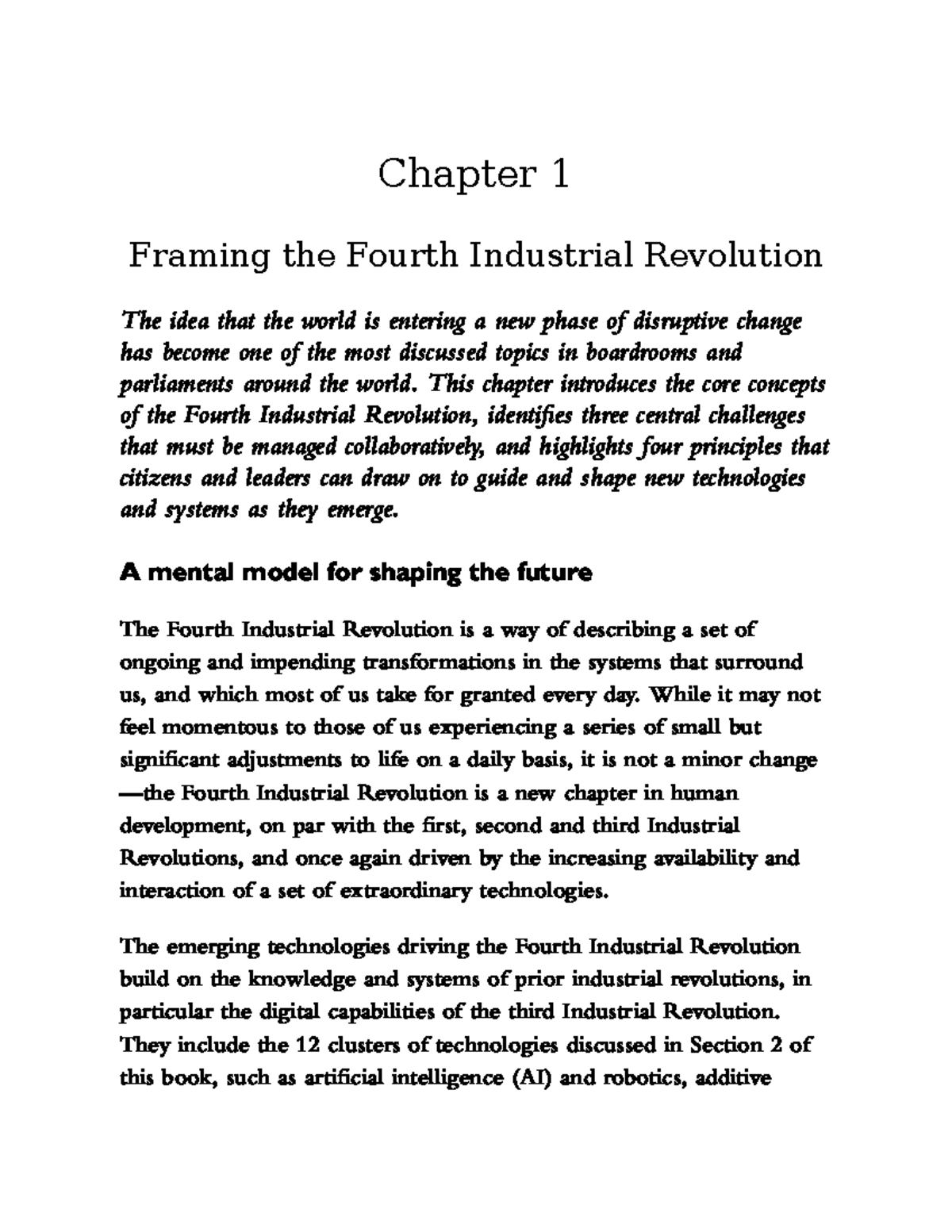 Klaus Schwab - Shaping The Future of The Fourth Industrial Revolution ...
