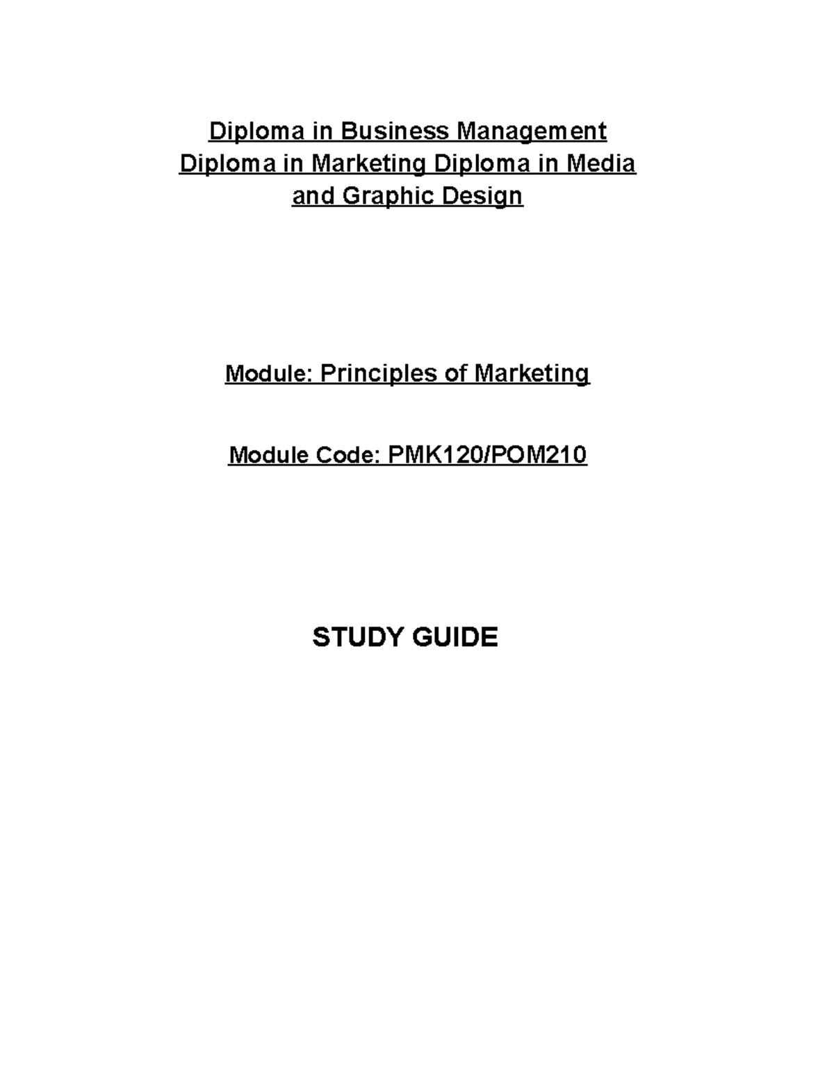 principles-of-marketing-study-guide-diploma-in-business-management