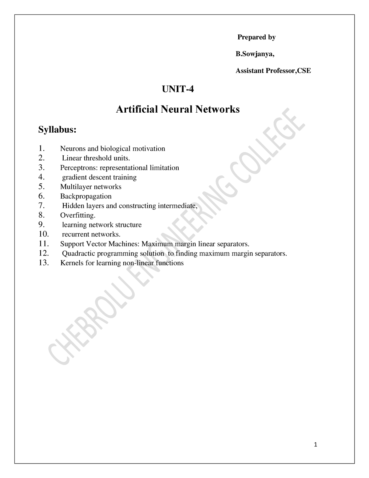 unit-4-ml-r19-easy-to-learn-prepared-by-b-assistant-professor