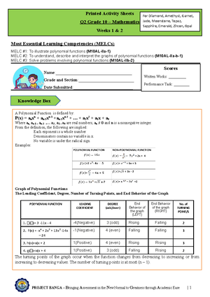 Rubric FOR Assessing poster - RUBRIC FOR ASSESSING POSTER SLOGAN Level ...