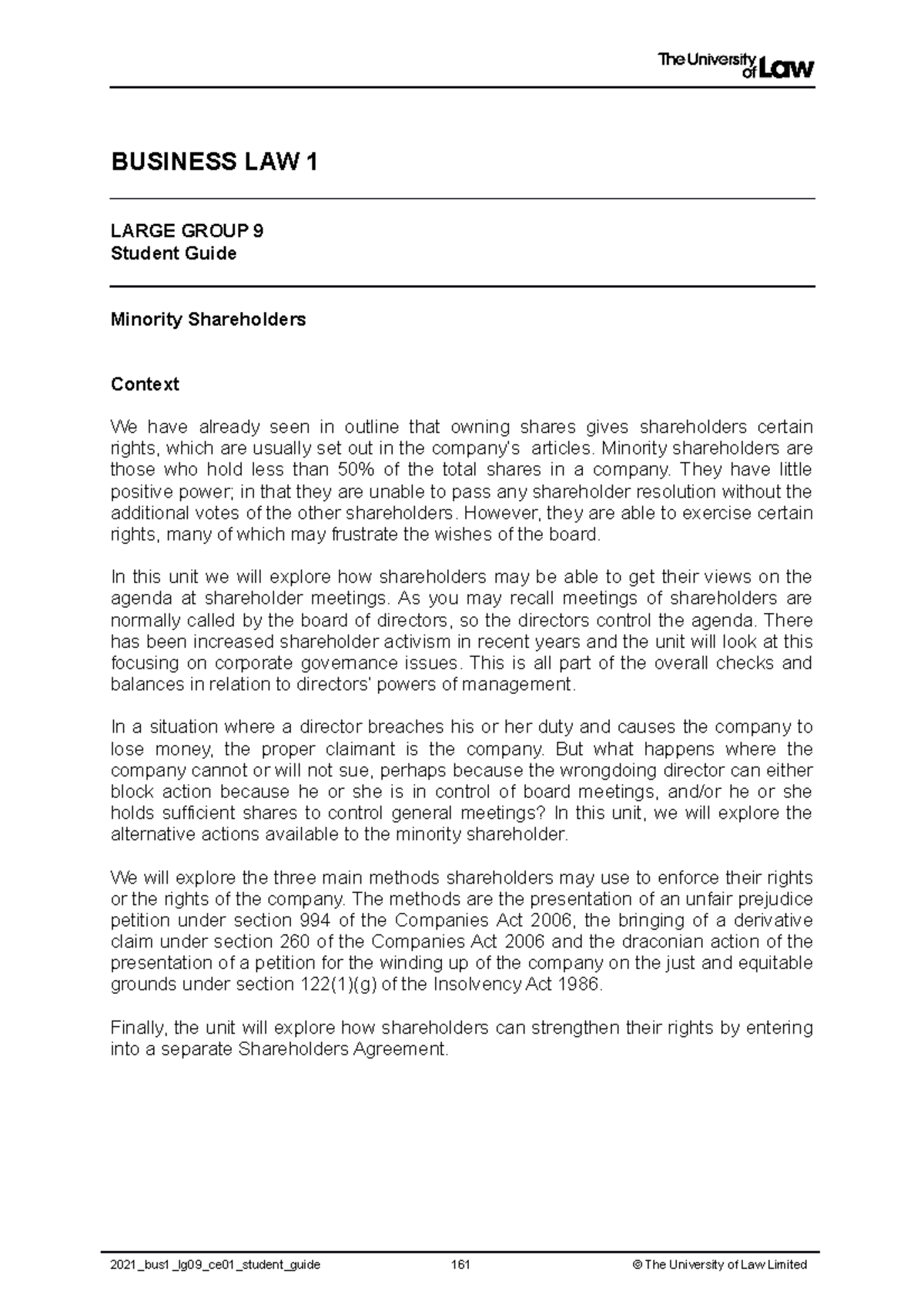 2021 bus1 lg09 ce01 student guide copy - BUSINESS LAW 1 LARGE GROUP 9 ...
