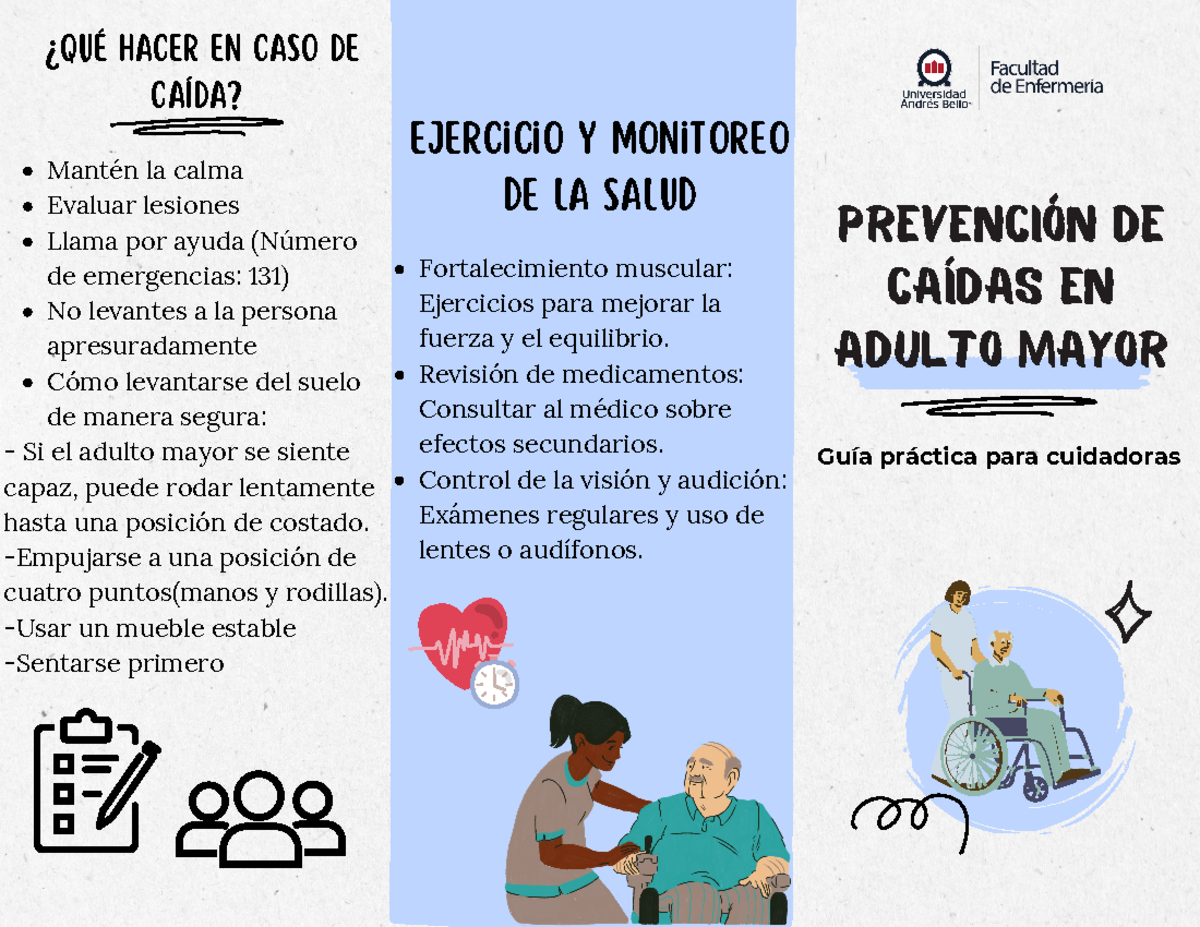 Triptico prevencion para caidas en AM - prevención de caídas en adulto ...