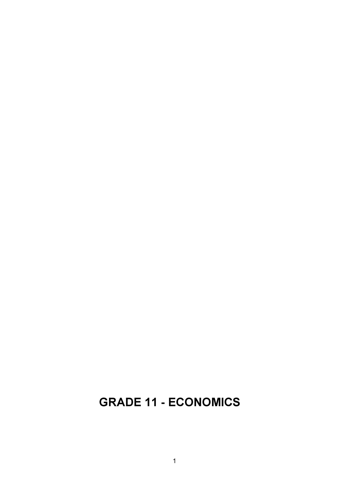 economics essays grade 11 pdf term 3