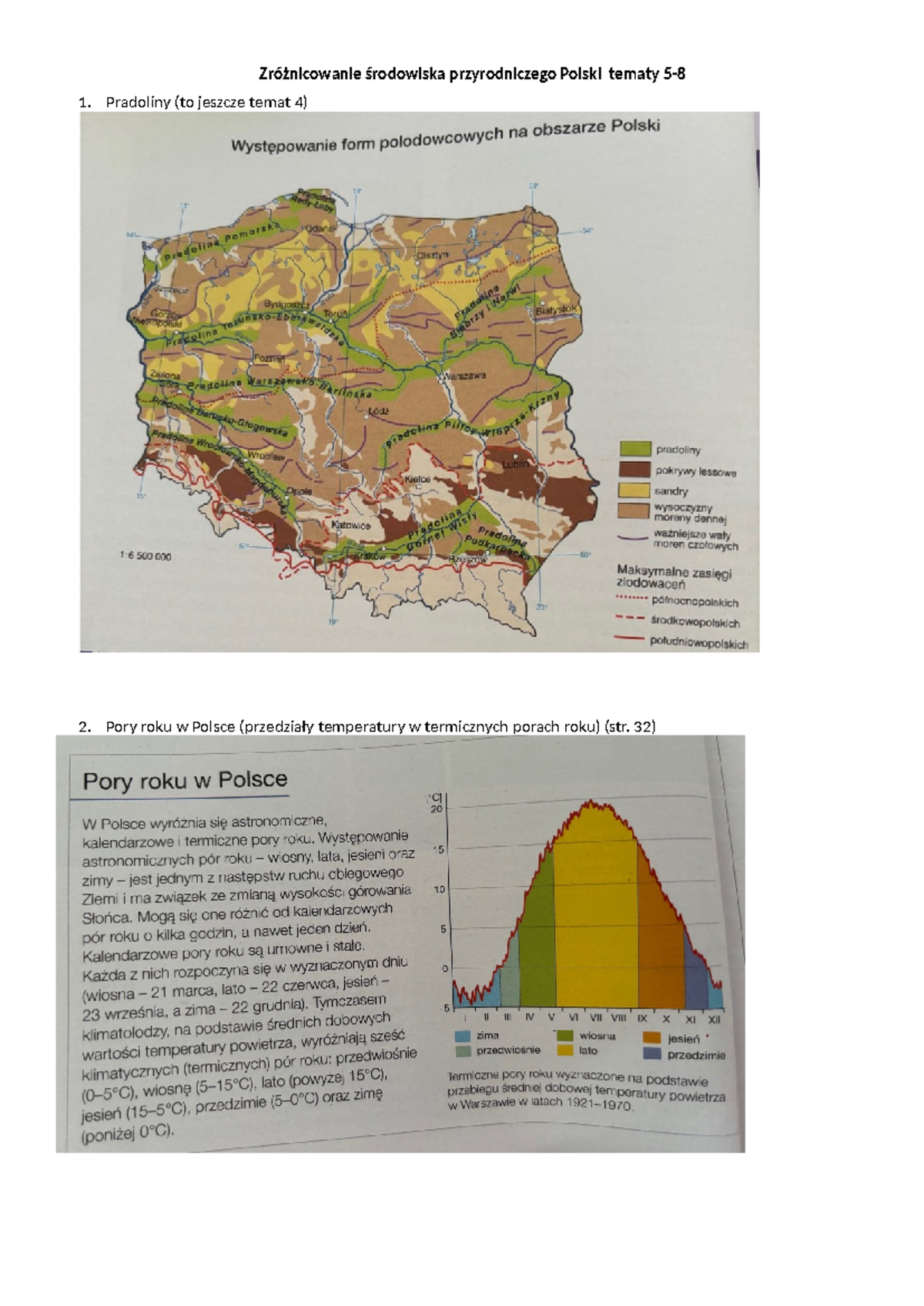 Zróżnicowanie środowiska Przyrodniczego Sprawdzian Planeta Nowa www.studocu.com