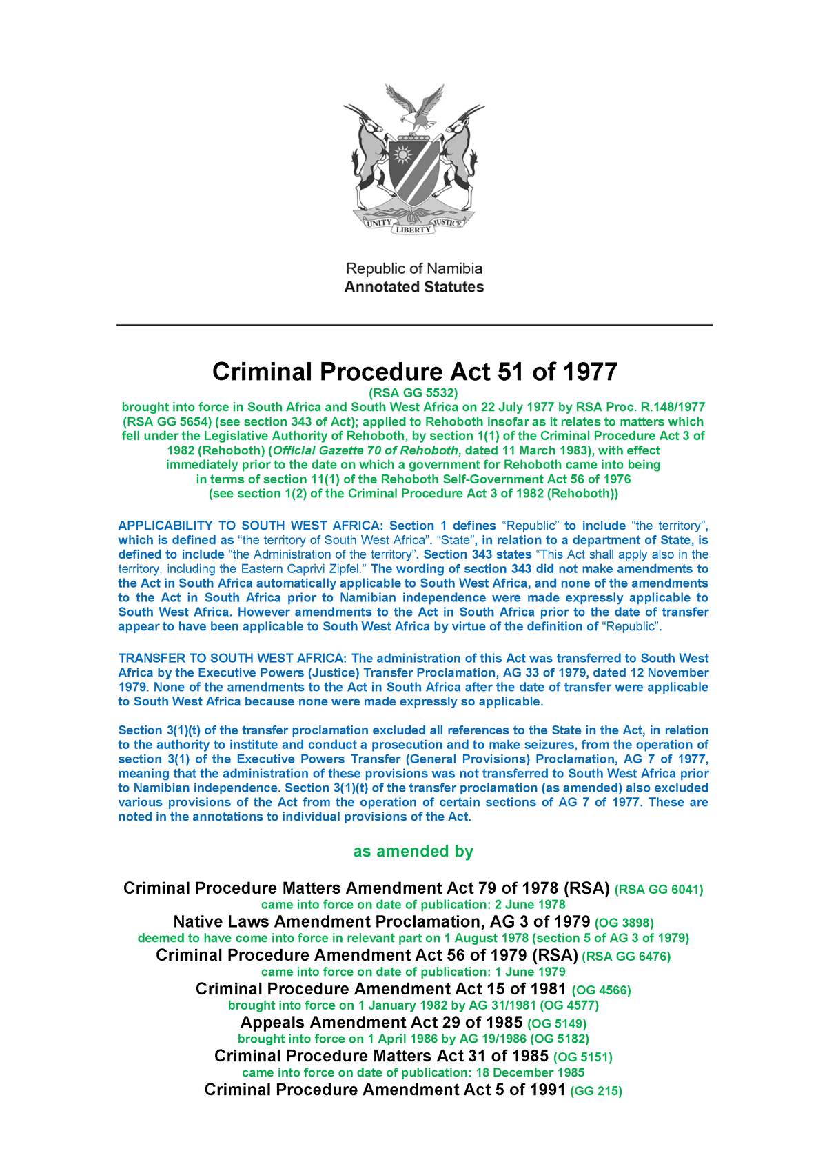 Section 142 Criminal Investigation Act