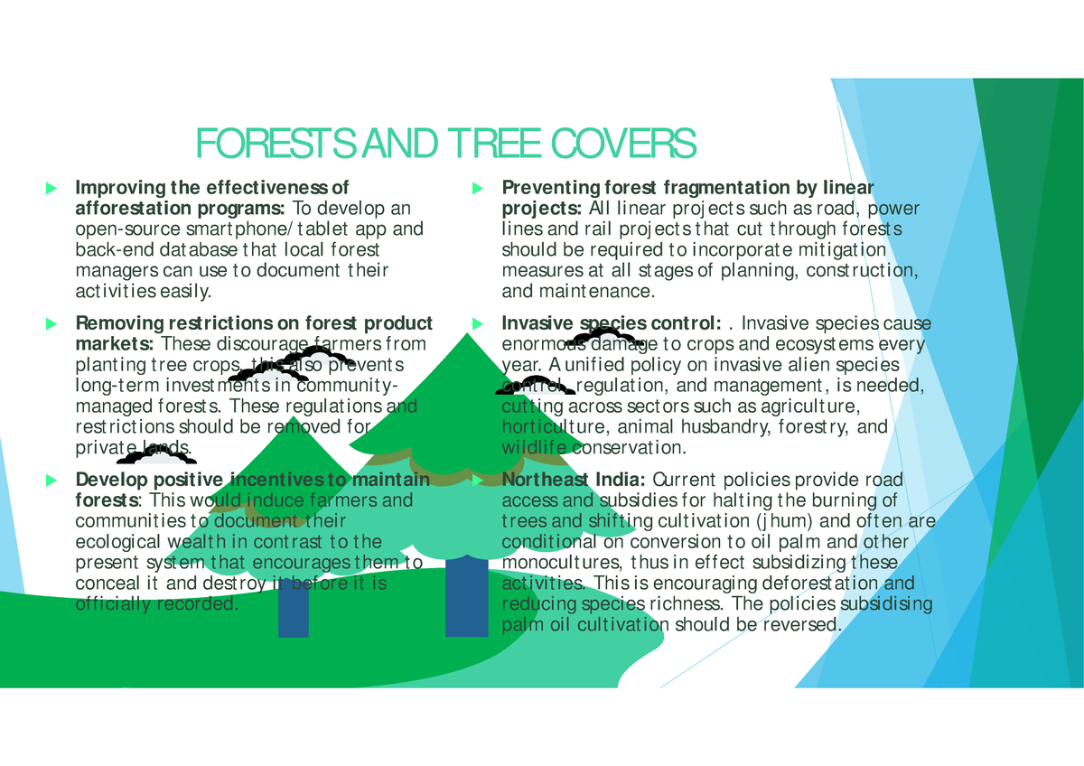 Sustainability Pages 1 16 15 - FORESTS AND TREE COVERS Improving The ...