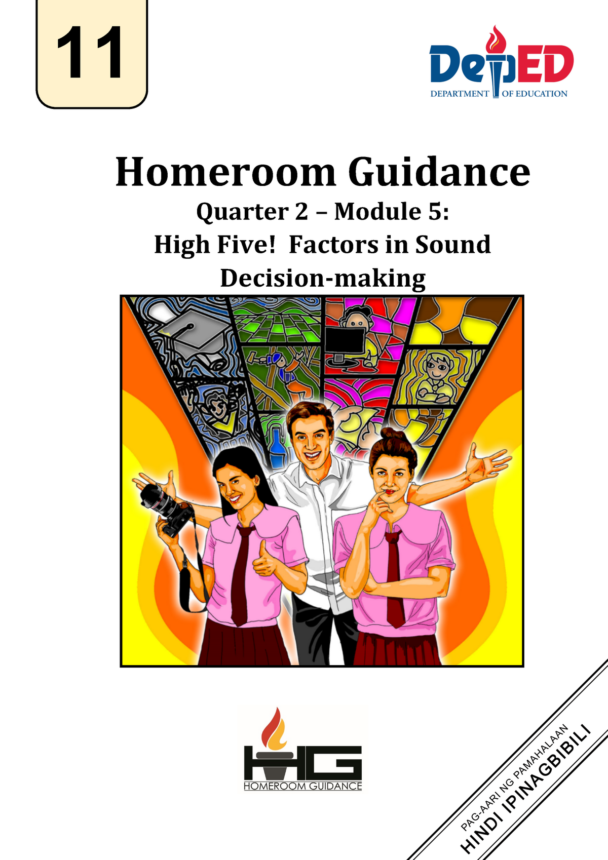 Homeroom Module 2 ` Homeroom Guidance Quarter 2 Module 5 High Five