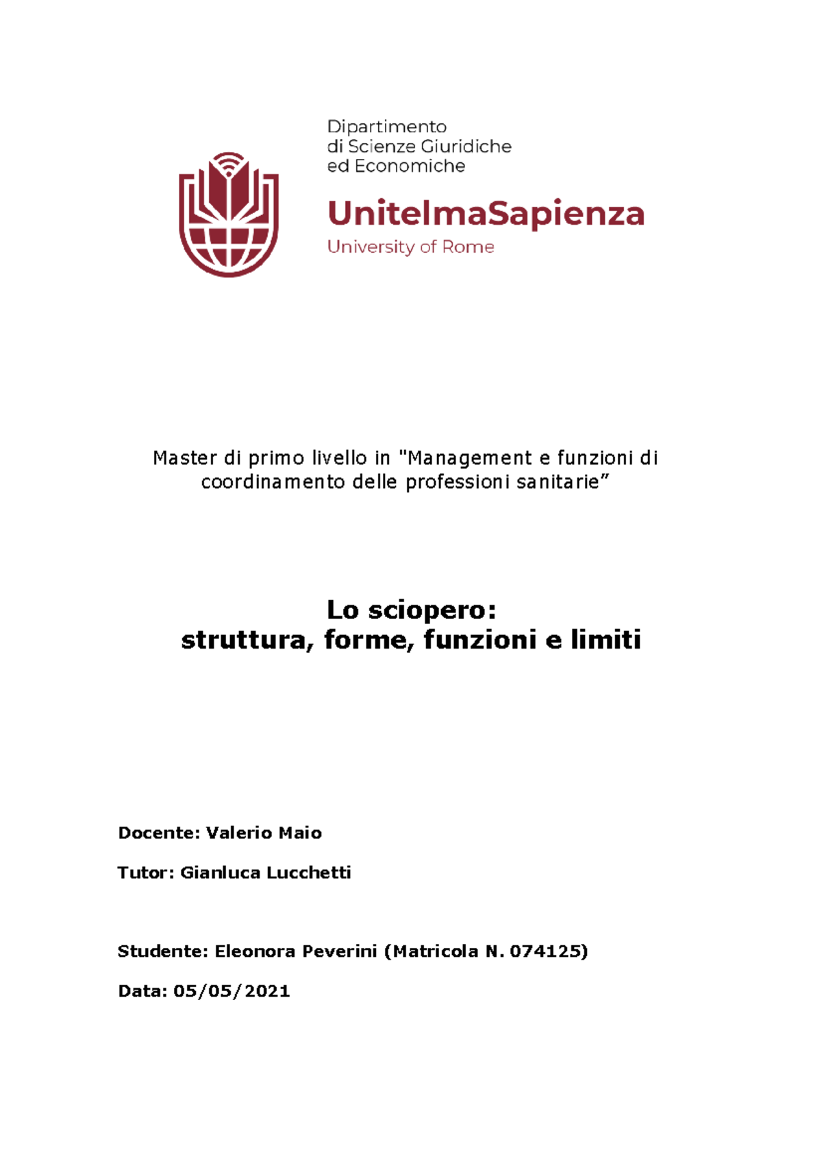 Lo Sciopero: Struttura, Forme, Funzioni E Limiti - Management E ...