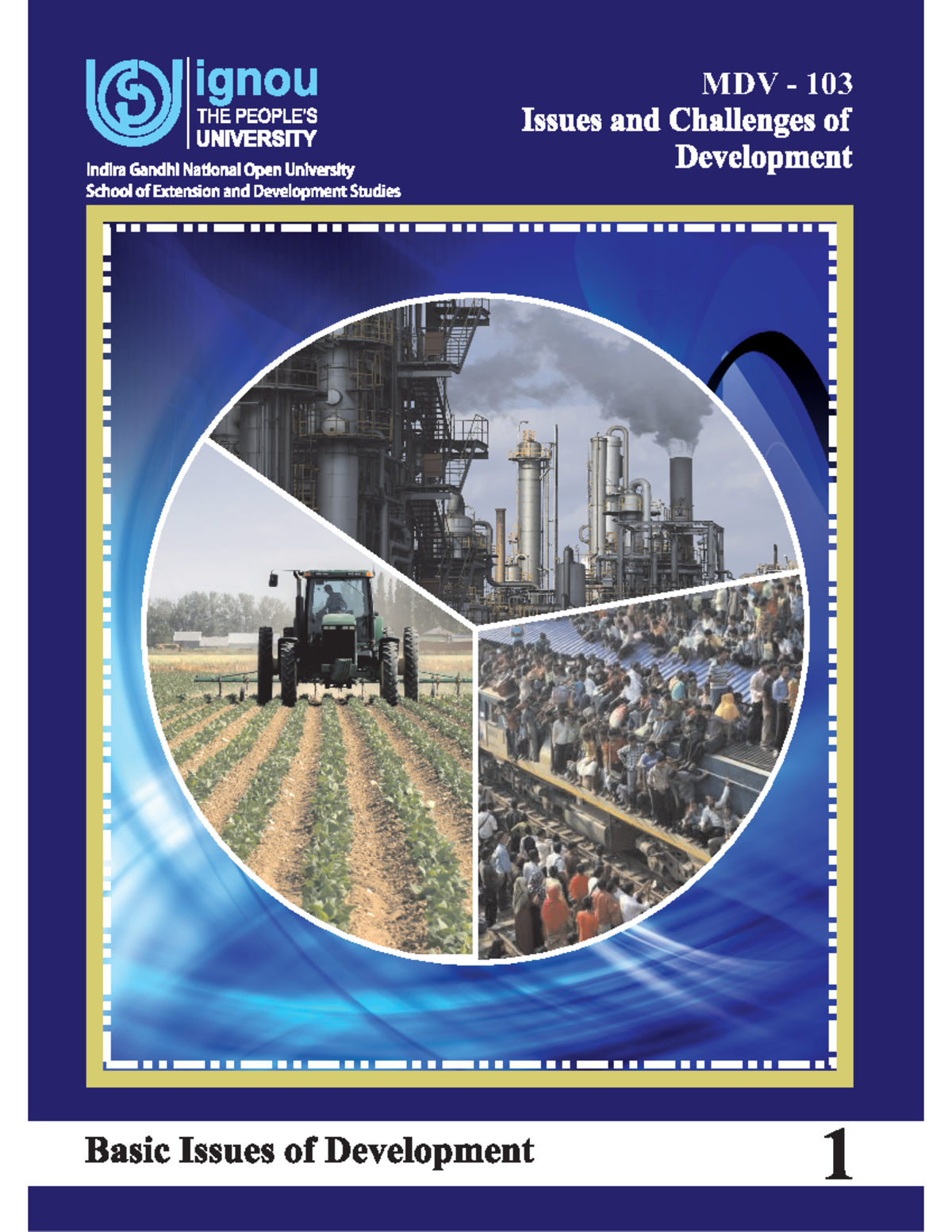 Ignou-Block-1-Population etc - MDV - MDV - Issues and Challenges of ...