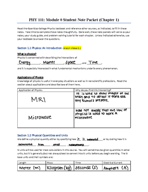 Module+02+Student+Note+Packet-+Chapter+2-+Problem+Solving - PHY 111 ...