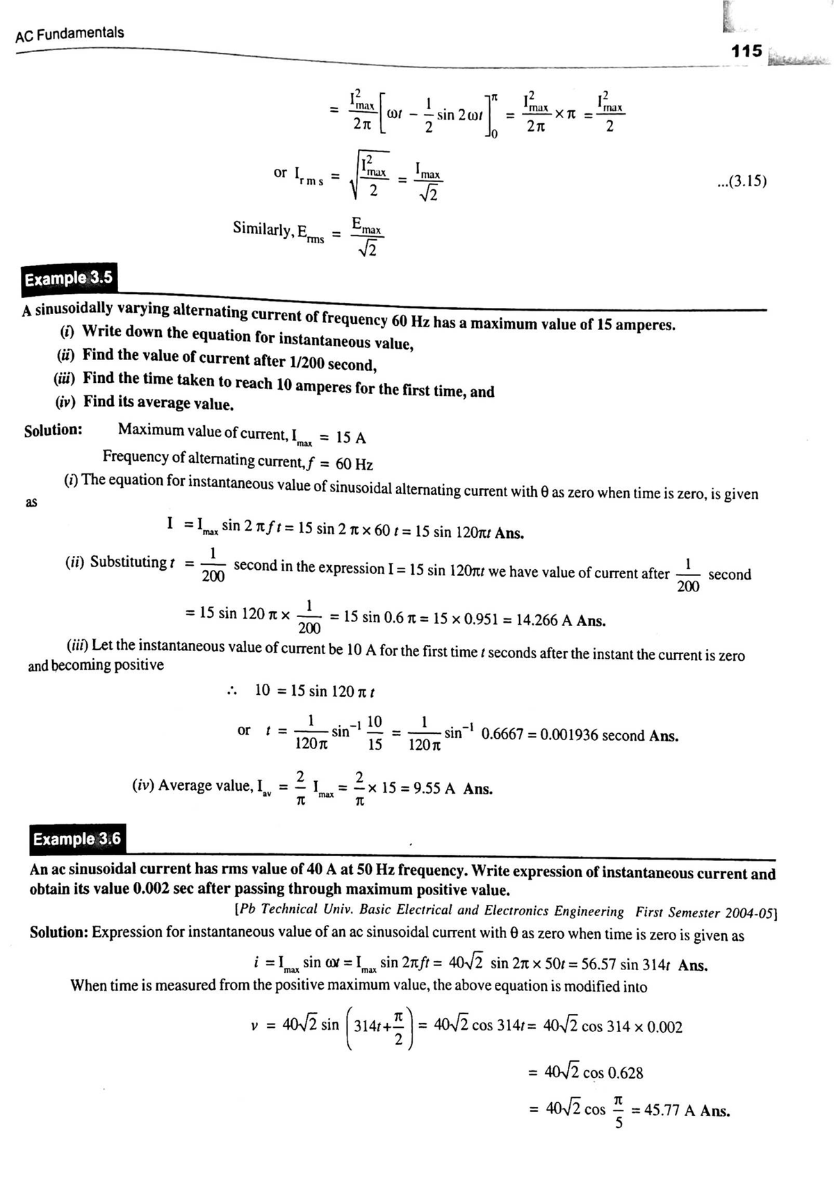 Unit-3 AC Fundamentals - Basic Electrical And Electronics Engineering ...