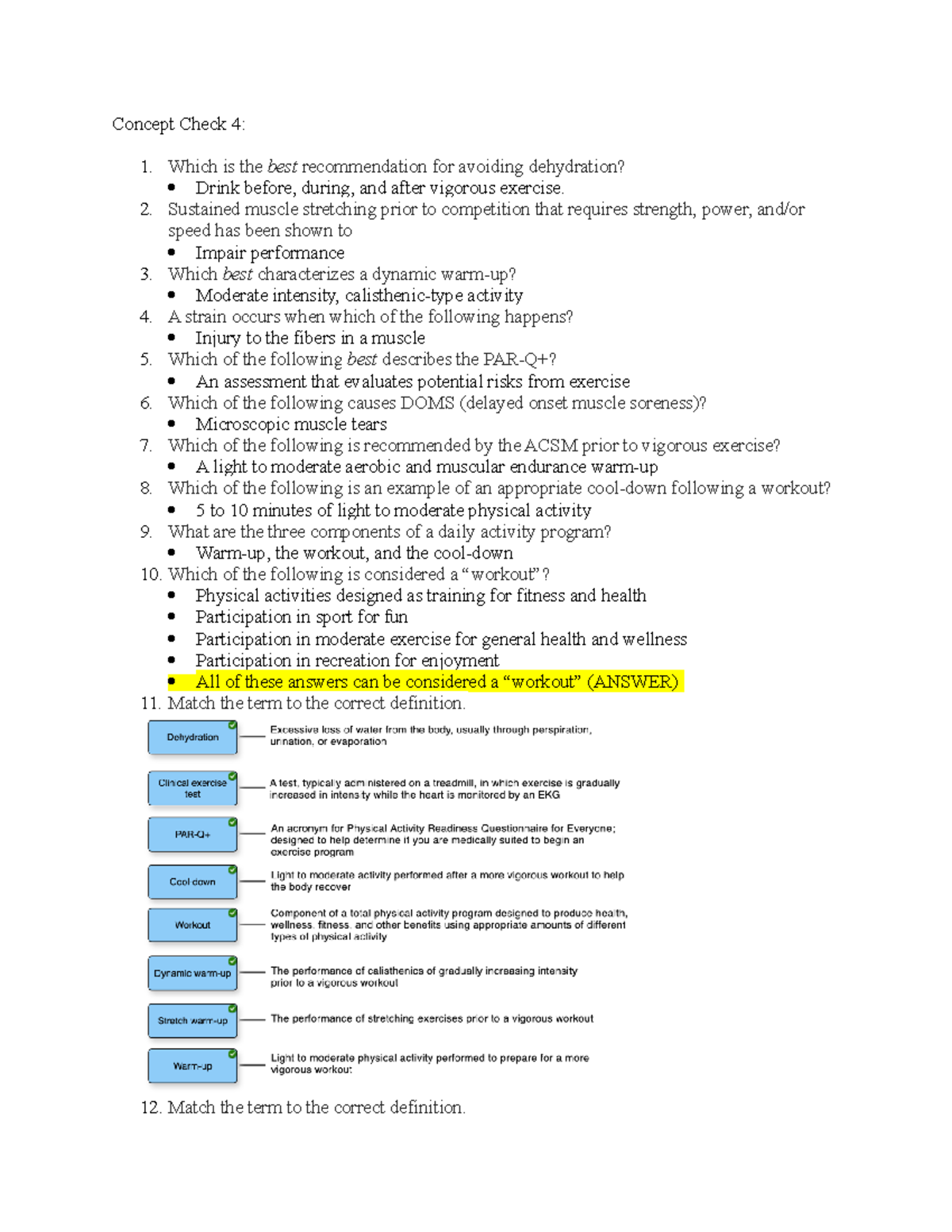 Concept Check 4 - additional info - Concept Check 4: Which is the best ...