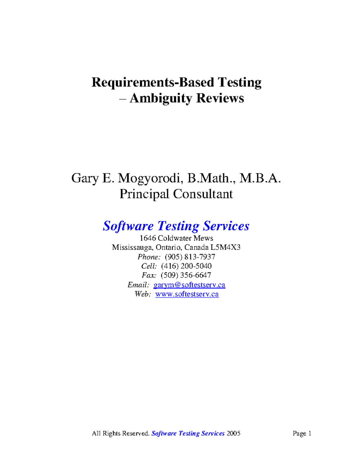 Postal reg answer - Software Requirement Engineering Software ...
