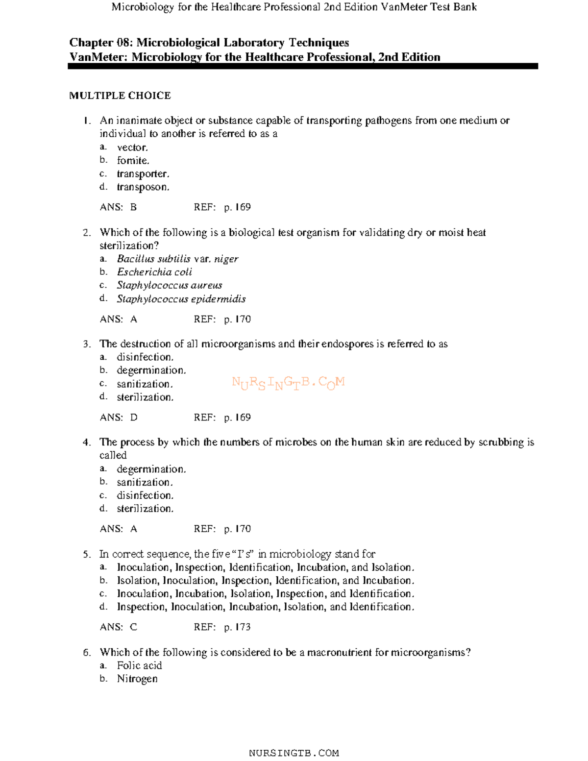 08-chapter Practice Review Questions Of Things Discussed In The Chapter ...