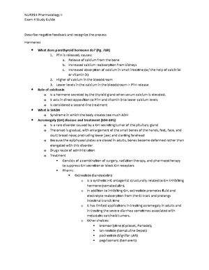 NUR425 Exam 4 Study Guide - NUR 425 Exam 4 Study Guide Fall 2022 Module ...