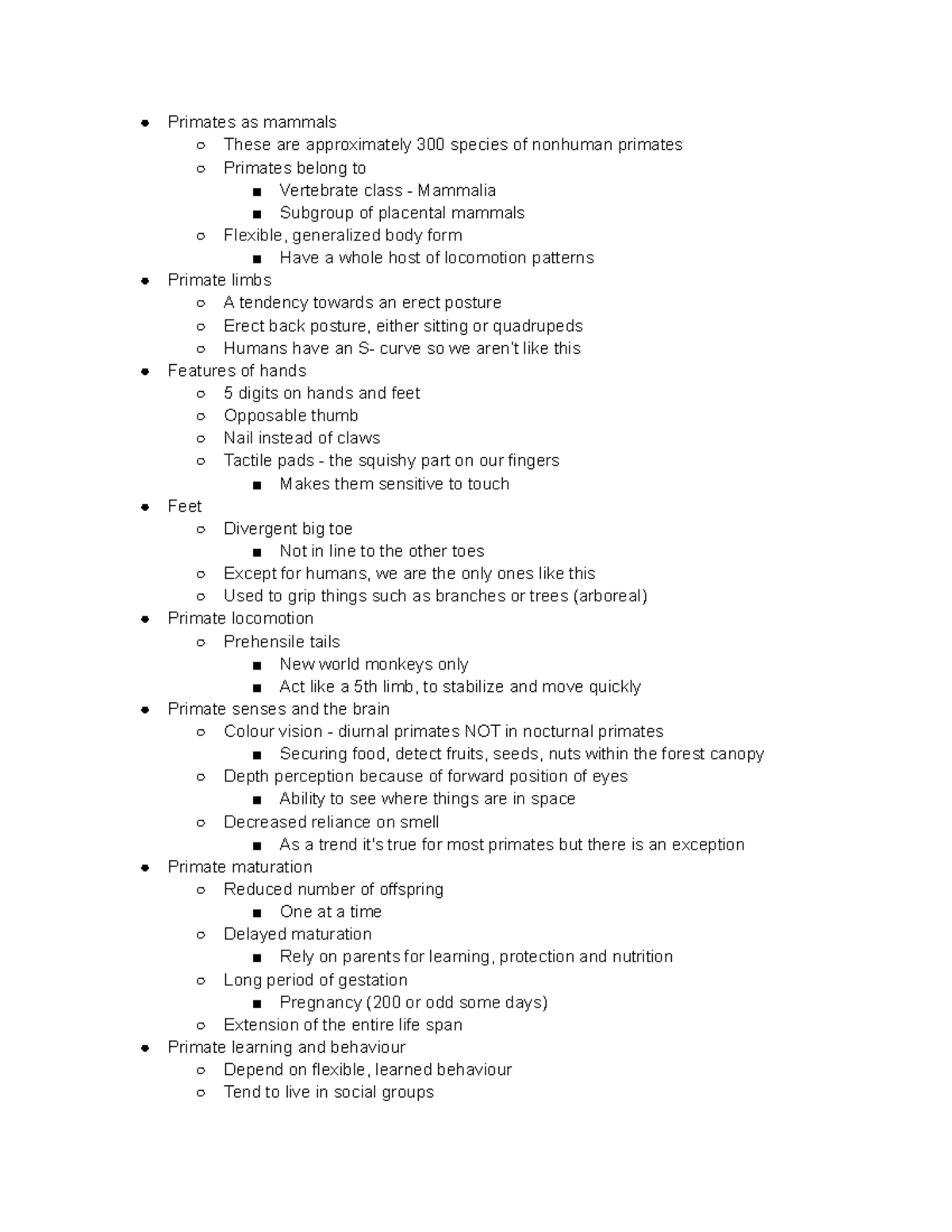 Sept 23 primate evolution; whats the difference between an ape and a