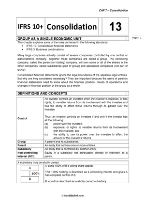 IFRS 16 - ACCA SBR Notes - IFRS 16: Leases Objective: IFRS 16 ...