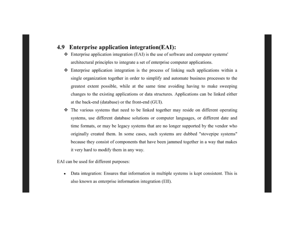 Enterprise application integration - E-commerce & Business ...