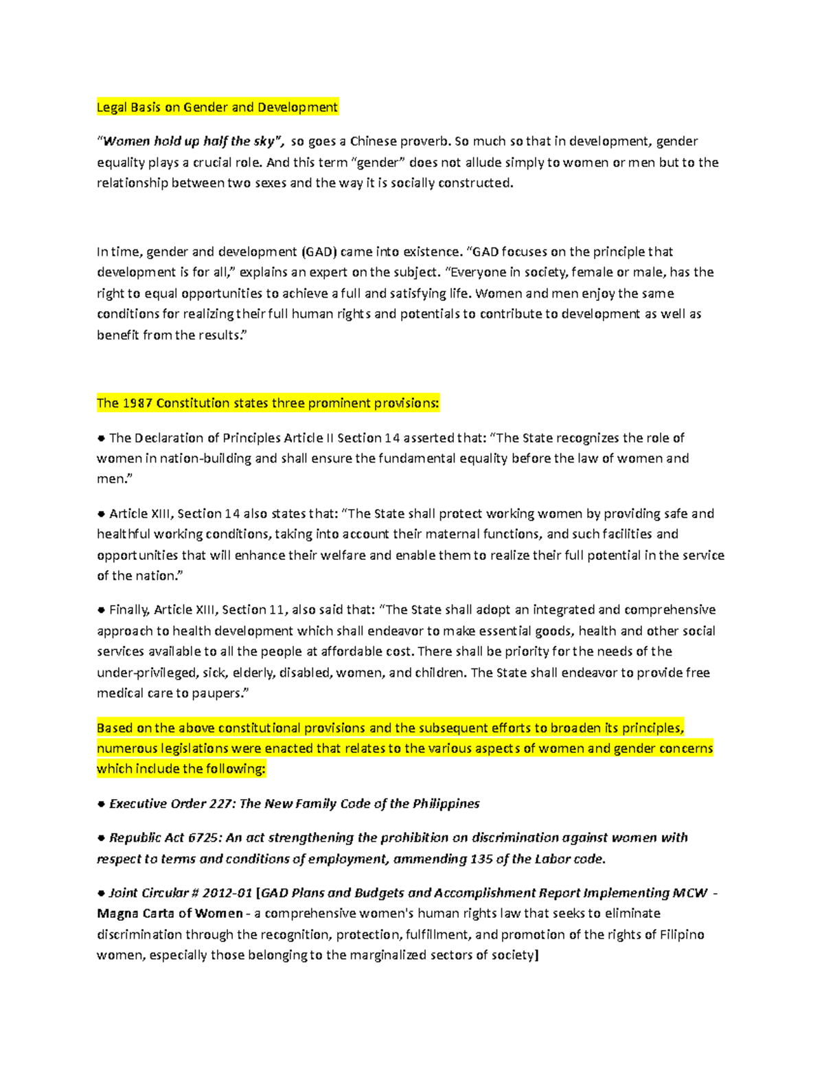 Legal Basis on-WPS Office - Legal Basis on Gender and Development ...