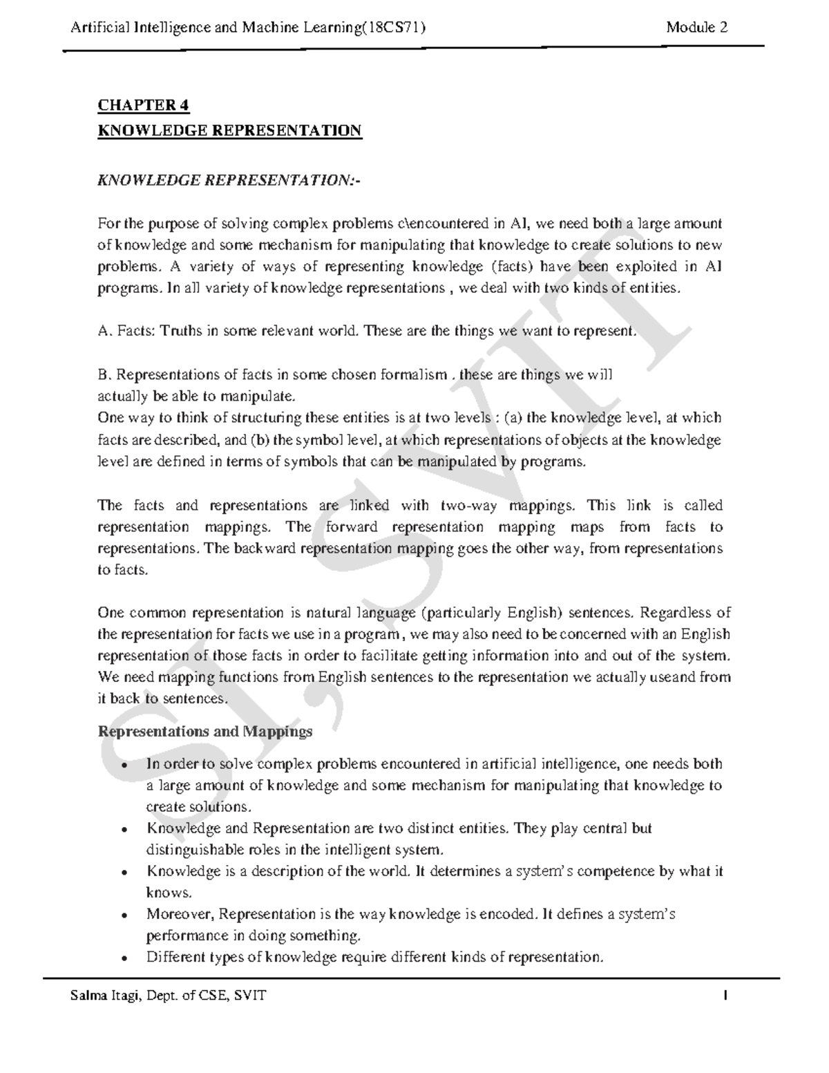 Module 2new Artificial Intelligence and Machine Learning VTU