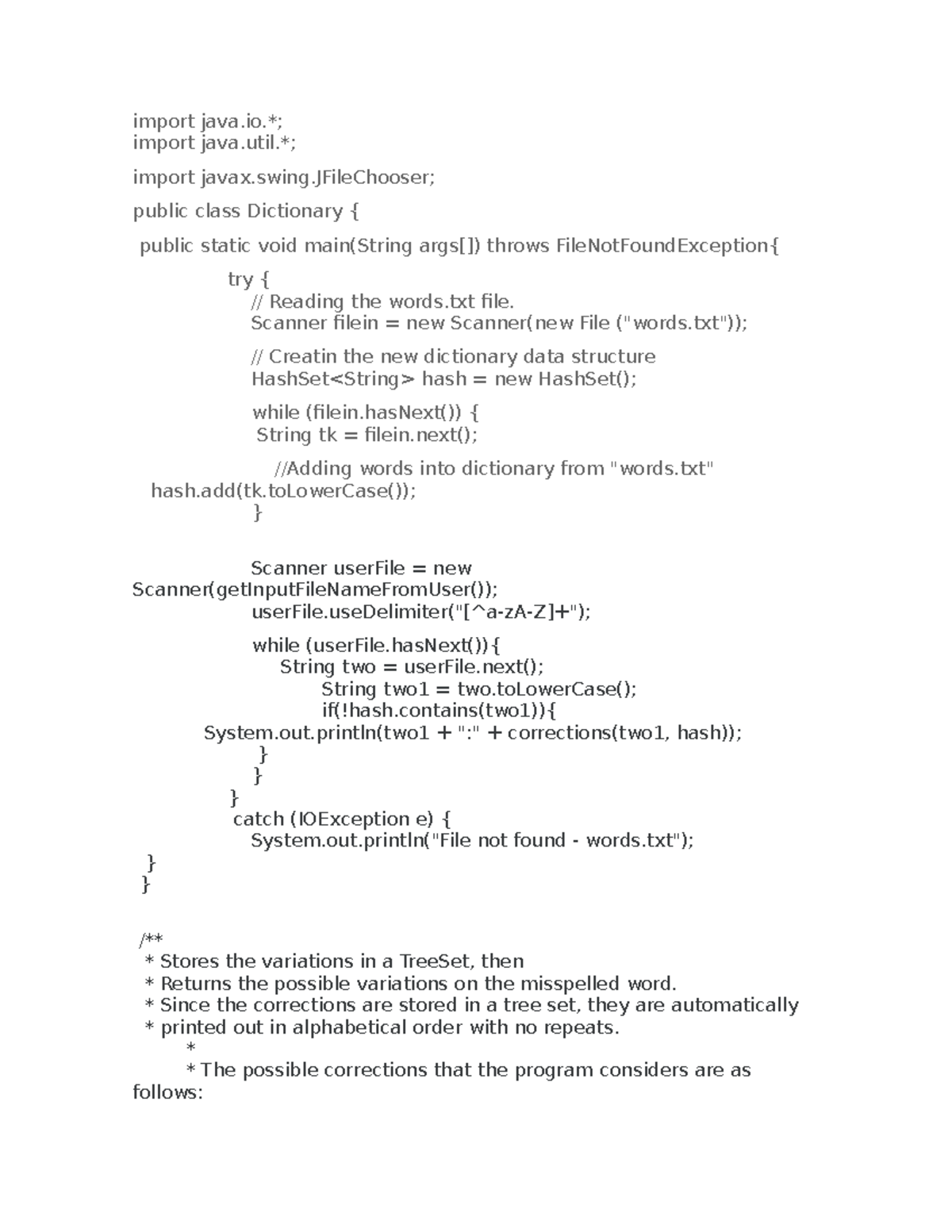 Content - hope it helps - import java.; import java.; import javax ...