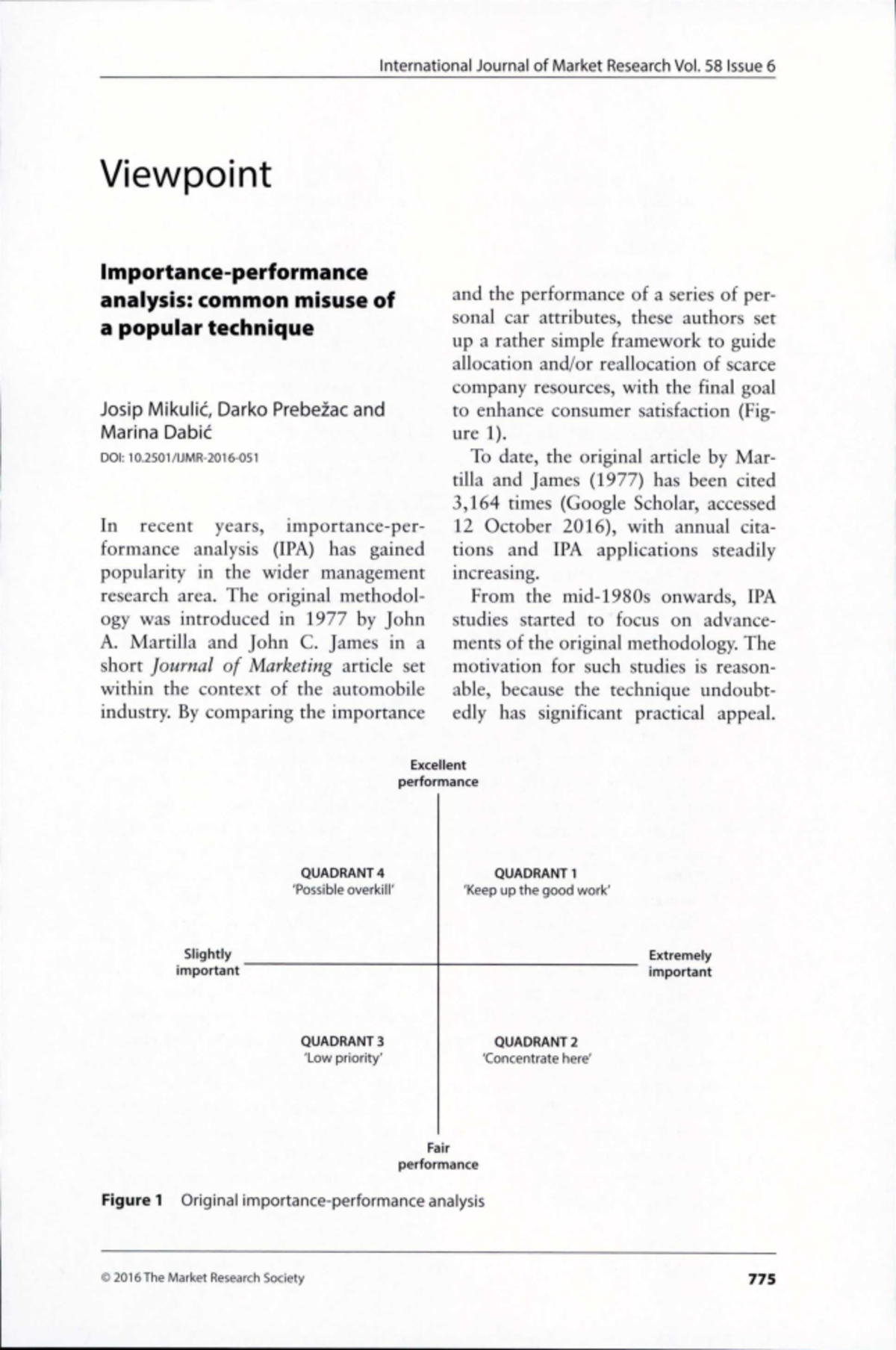 ADMN 1206 Article 1 Final Exam Shilpy - International Journal Of Market ...