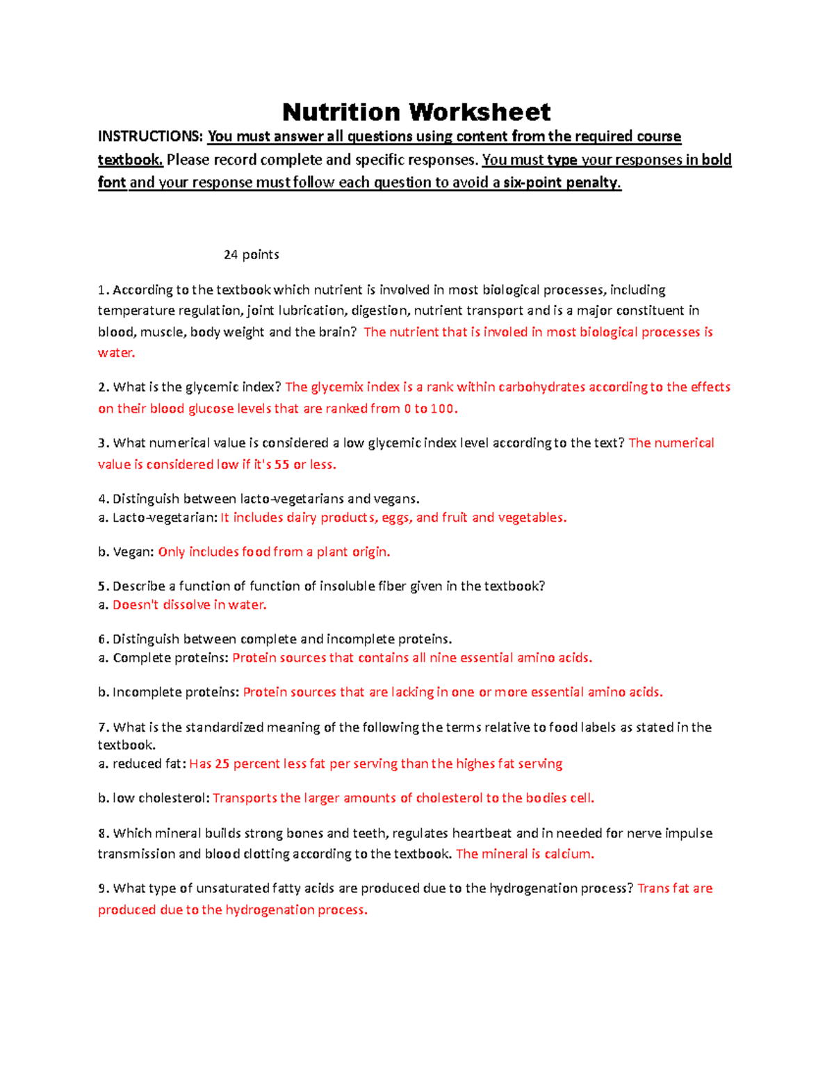 week 8 assignment worksheet nutrition intervention for patient with cancer